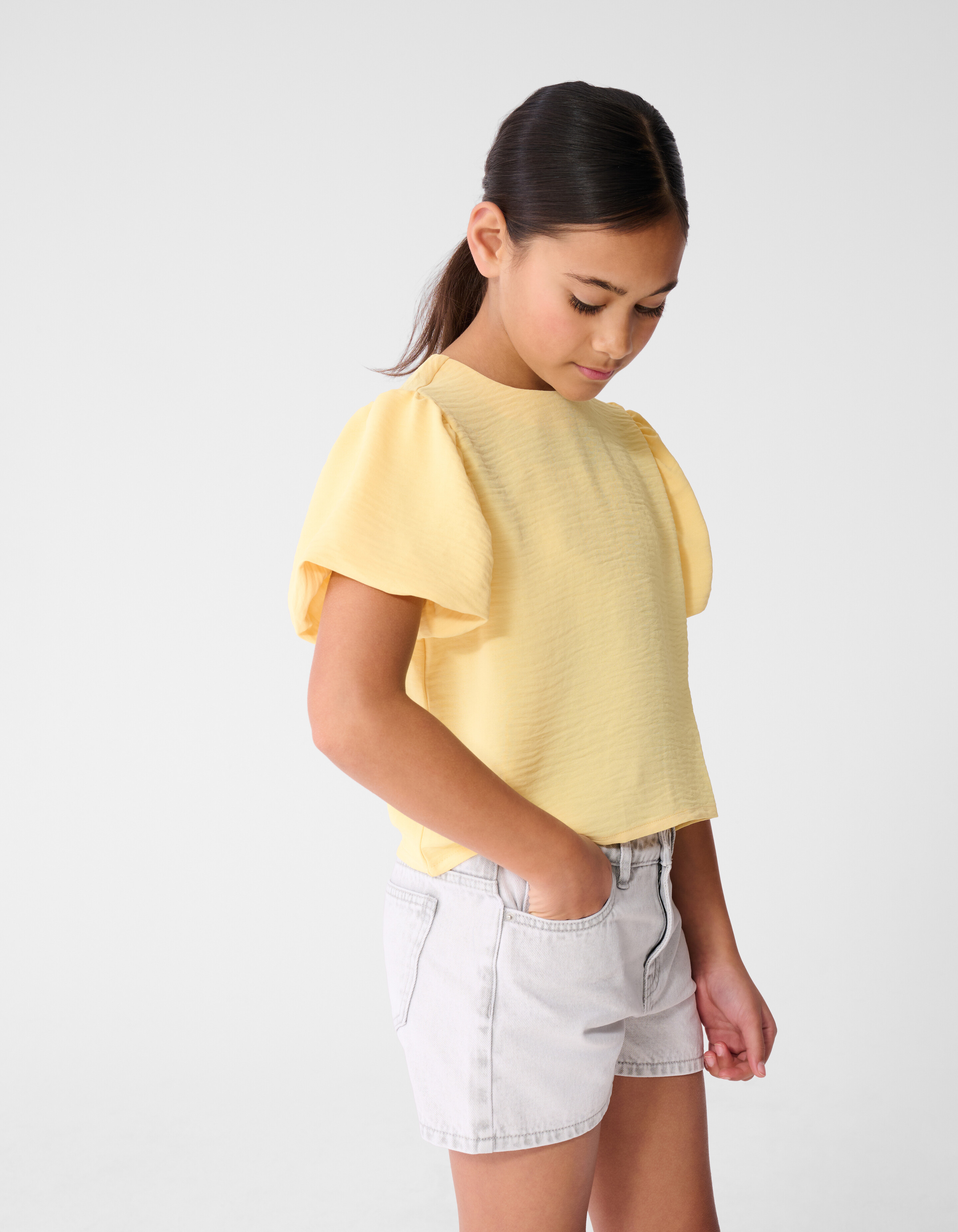 Twist Top Lichtgeel SHOEBY GIRLS