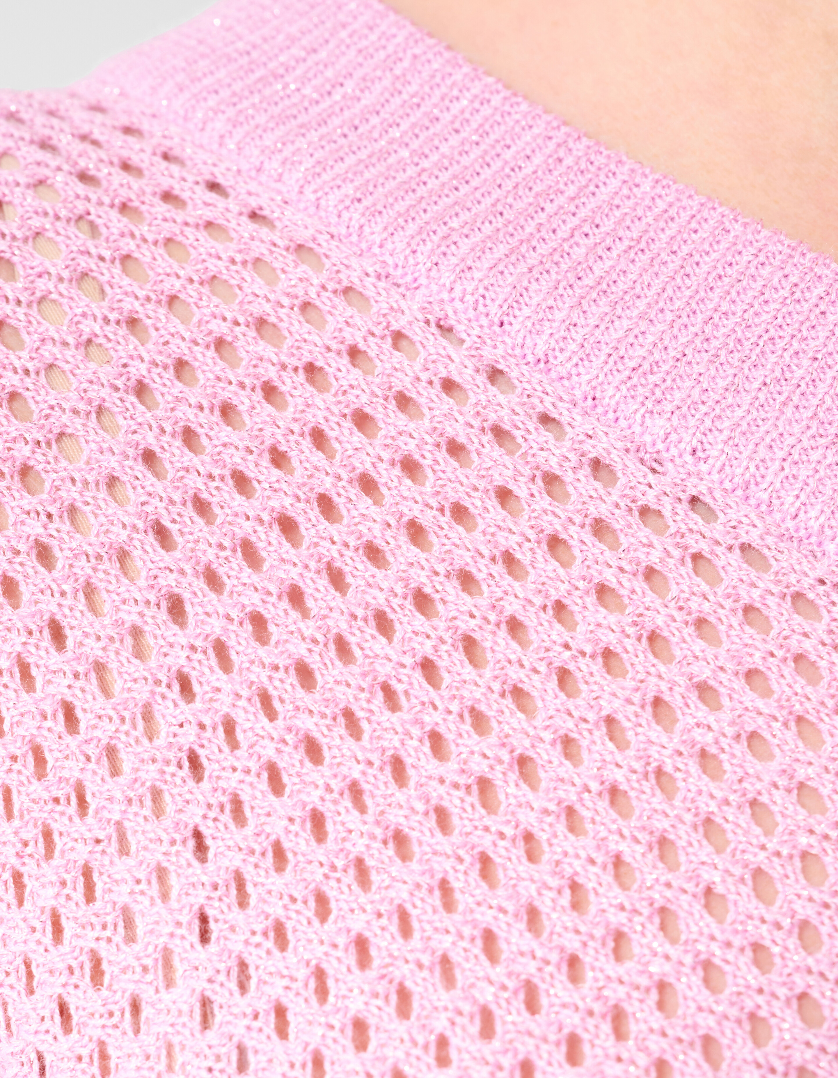 Glitter Ajour Trui Roze SHOEBY WOMEN