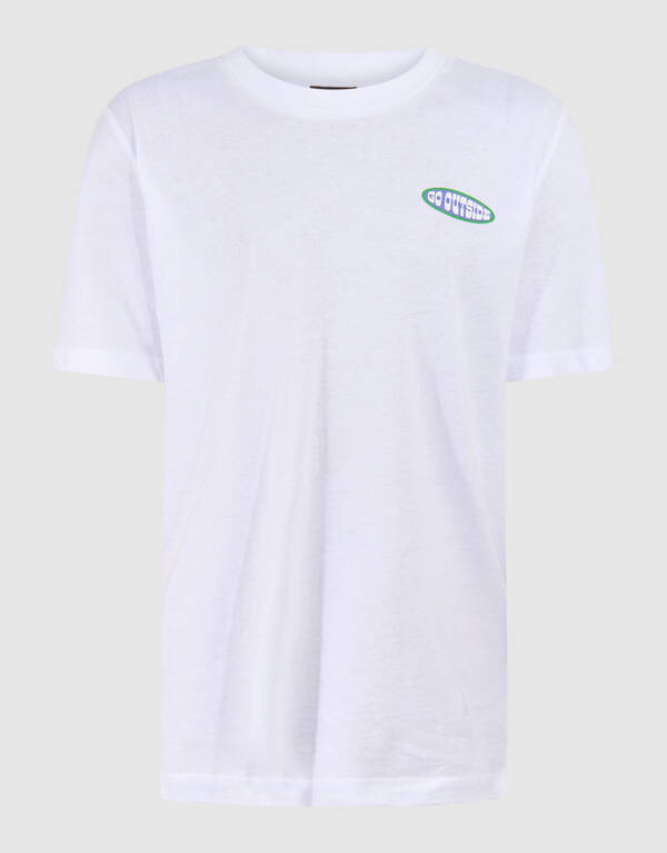 Artwork T-shirt Wit SHOEBY BOYS