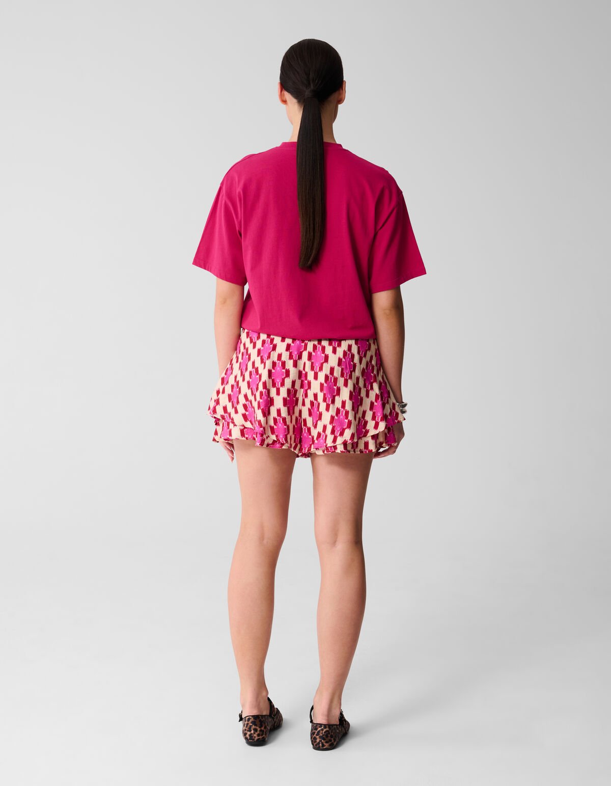 Club Amour T-shirt Roze/Rood SHOEBY WOMEN