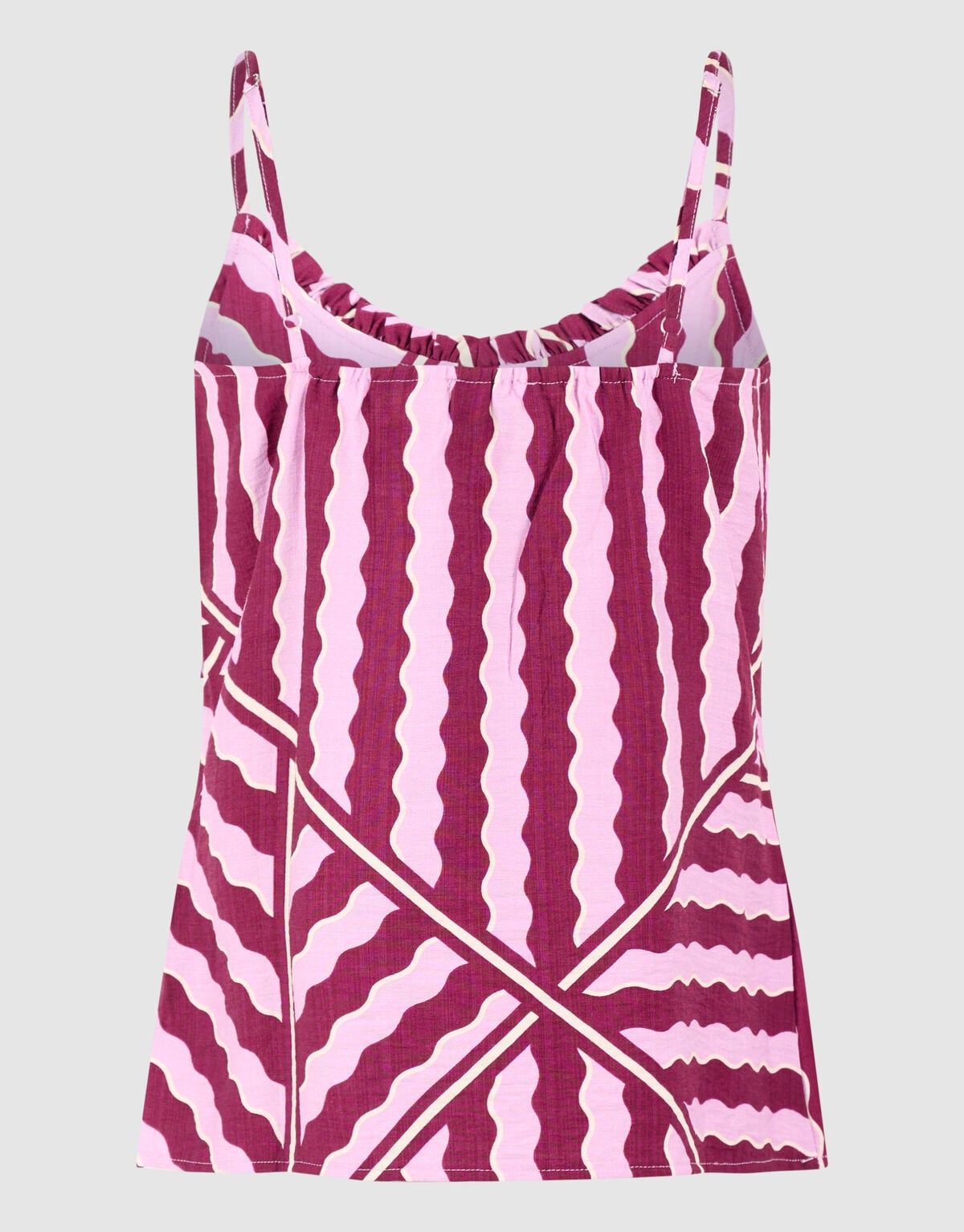 Wavy Printed Singlet Roze/Paars SHOEBY WOMEN