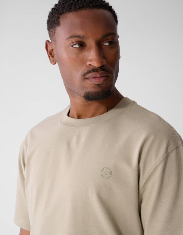 Keper Graphic T-shirt Lichtgroen SHOEBY MEN