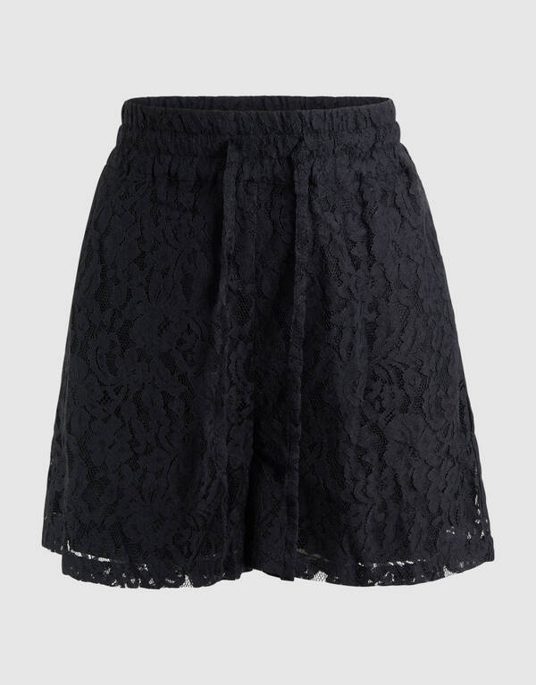 Kanten Short Zwart SHOEBY WOMEN