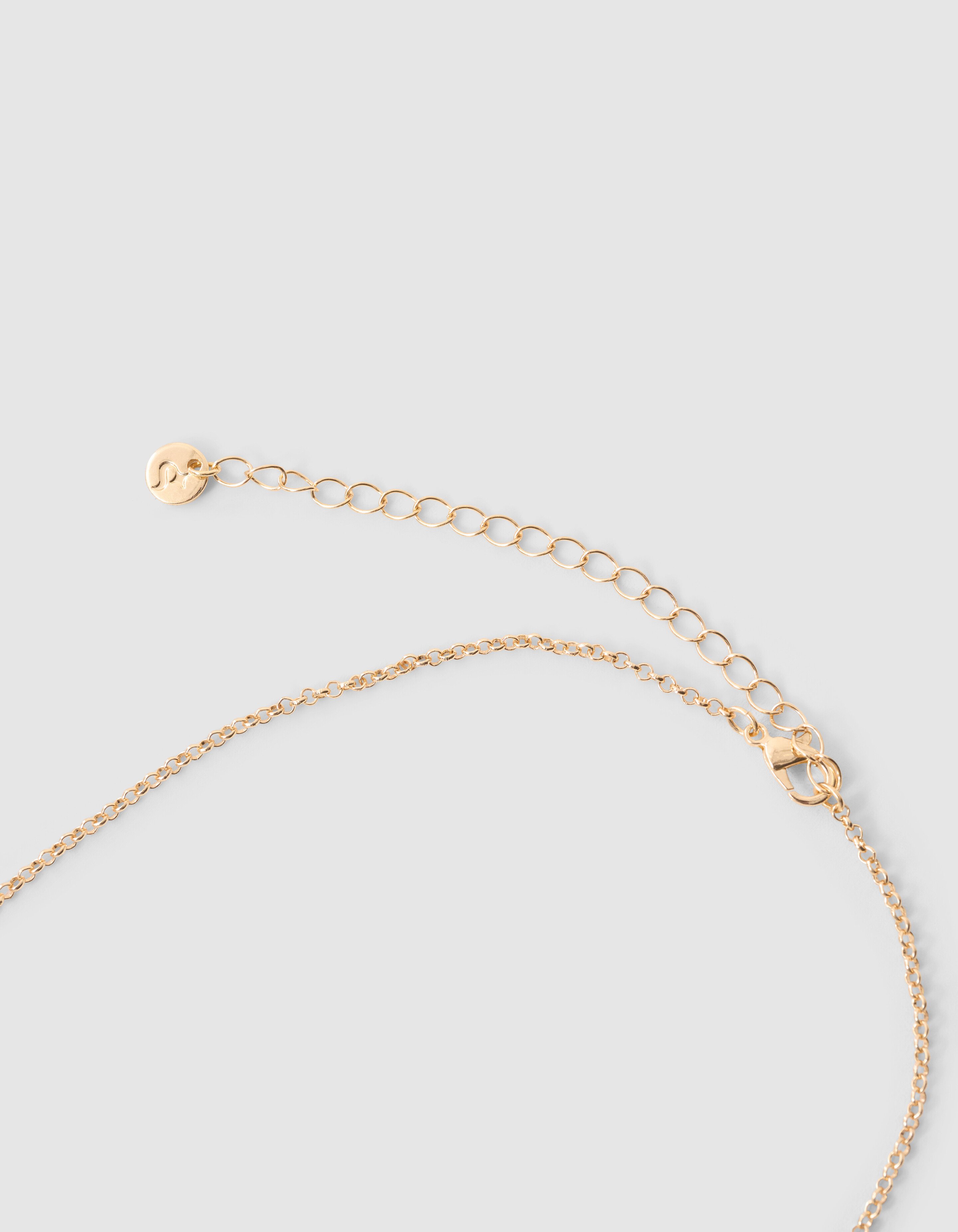 Parel Heart Ketting Goud SHOEBY ACCESSOIRES