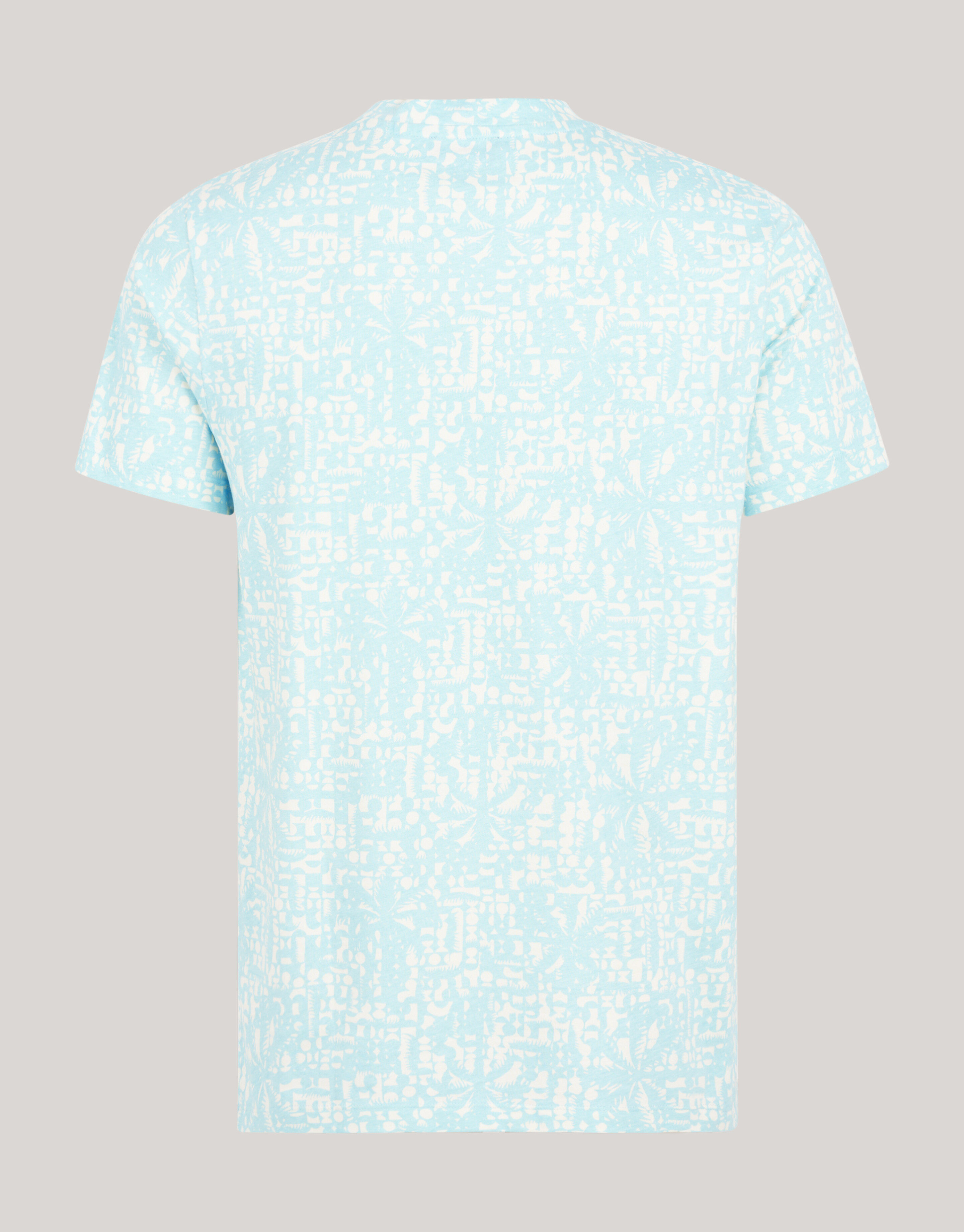 Printed T-shirt Lichtblauw SHOEBY MEN