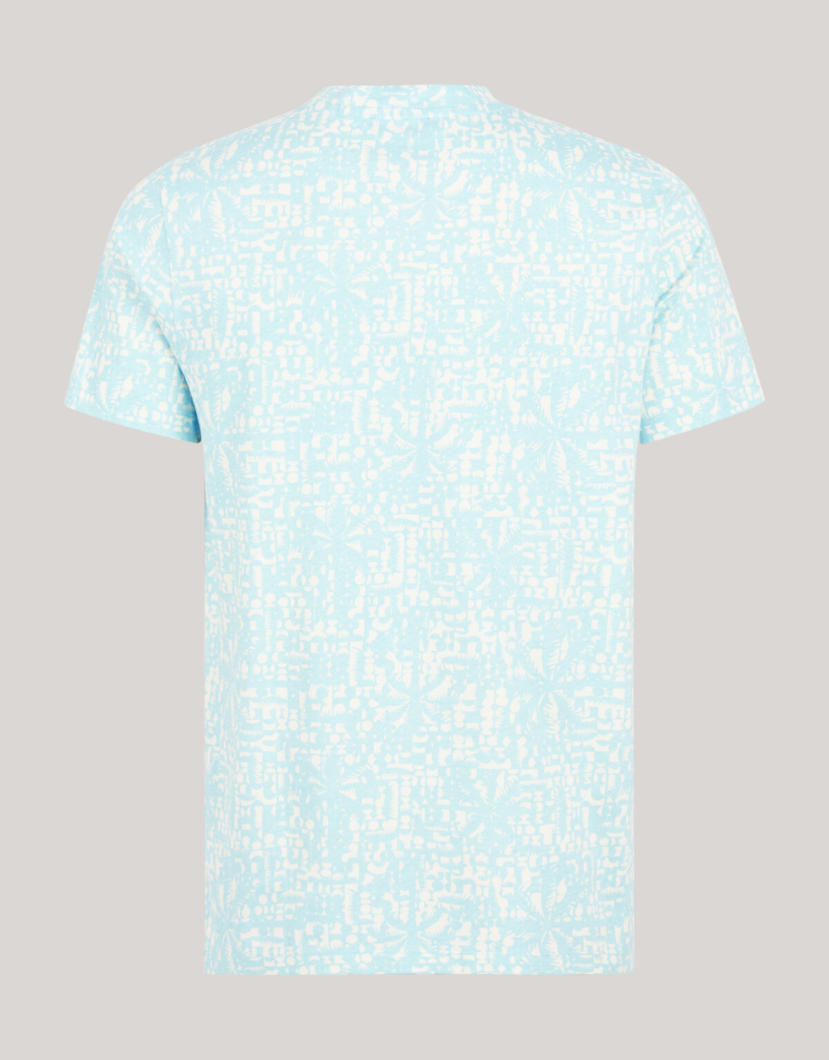 Printed T-shirt Lichtblauw SHOEBY MEN