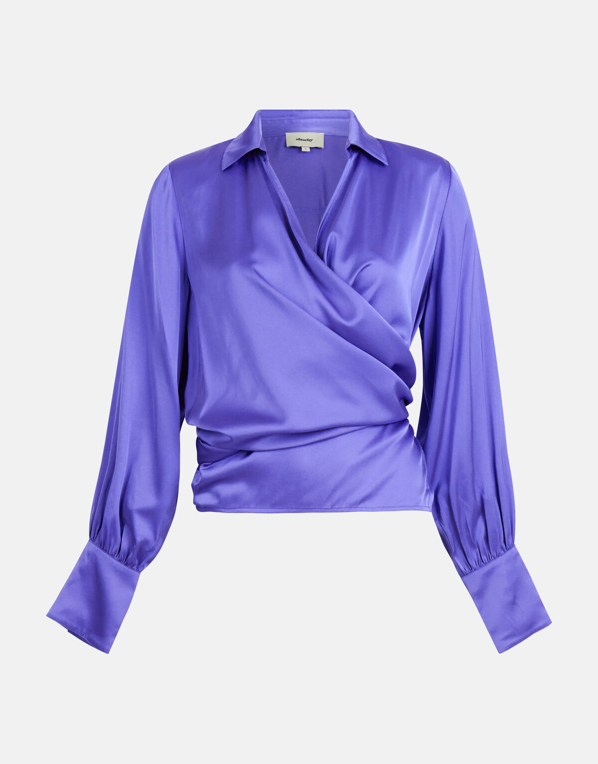 Knot Blouse Paars By Mieke SHOEBY WOMEN