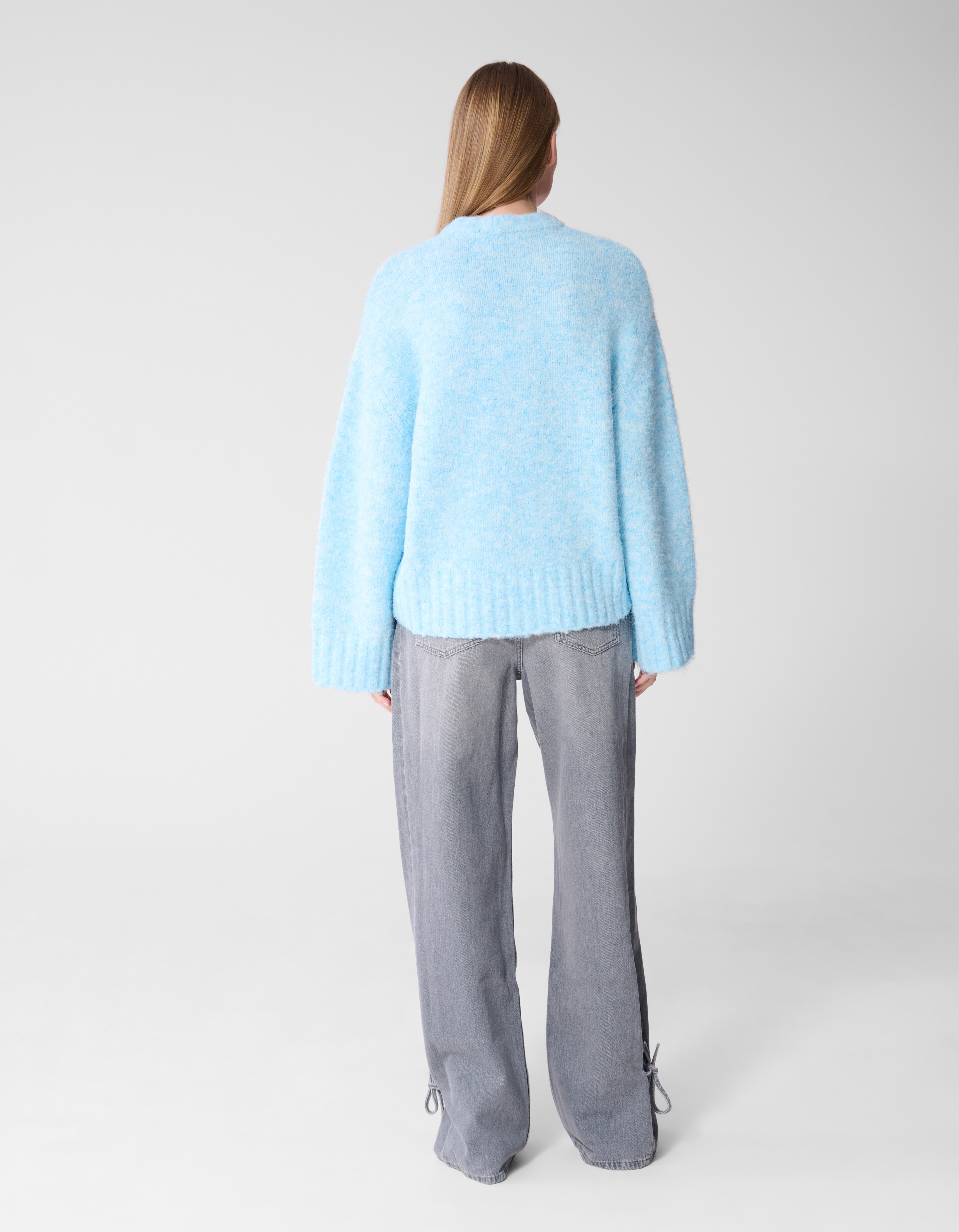 Oversized Trui Lichtblauw SHOEBY WOMEN