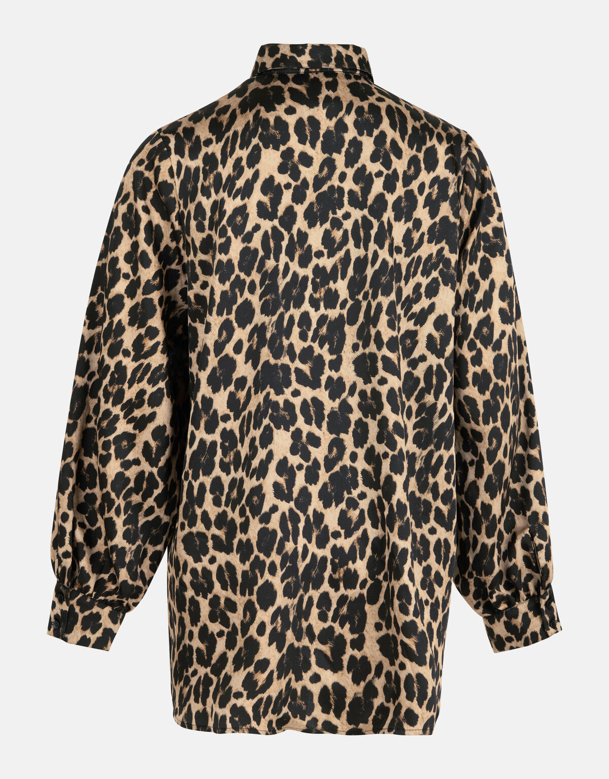 Leopard Print Blouse Taupe SHOEBY WOMEN