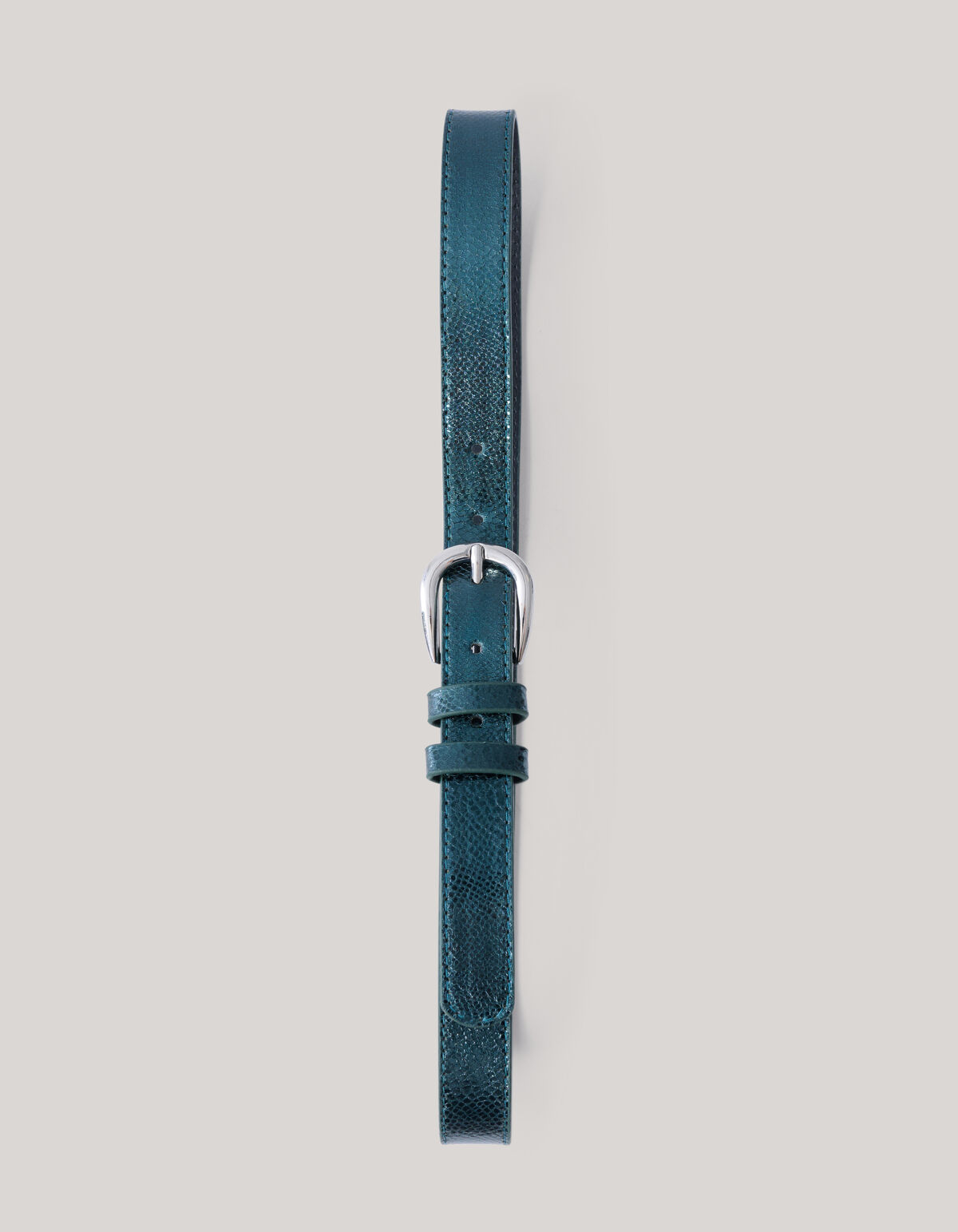 Metalic Riem Groen SHOEBY ACCESSOIRES