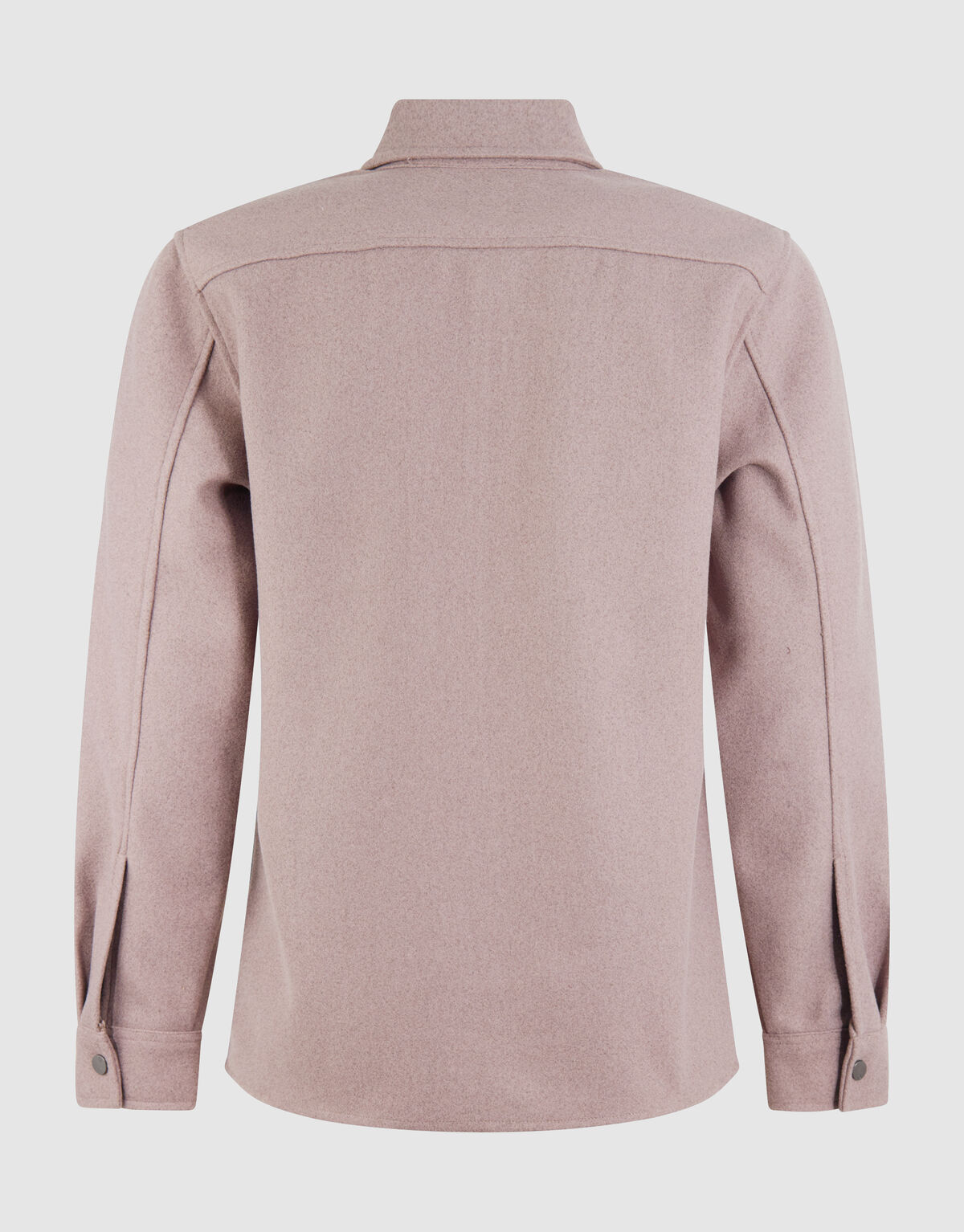 Soft Zip Overshirt Lichtbruin SHOEBY MEN