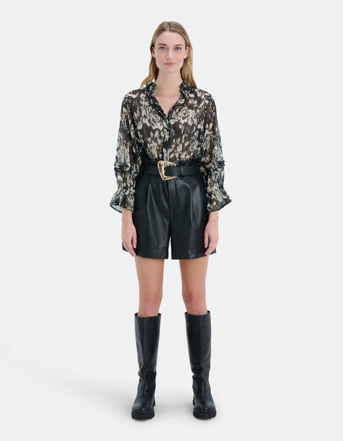 Glam Chiffon Blouse By Fred EKSEPT