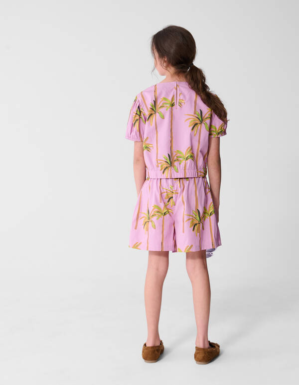 Palm Sequin Skort Lichtpaars SHOEBY GIRLS