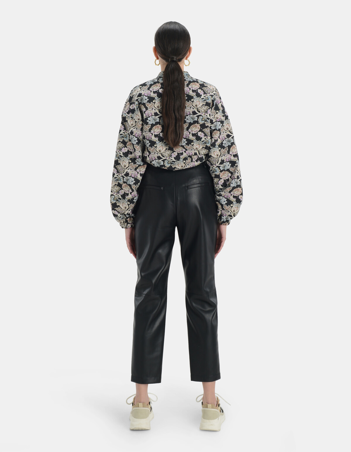 Vegan Leather Paperbag Broek EKSEPT