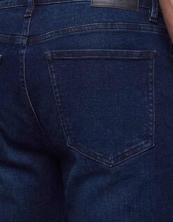 Slim Fit Jeans Blauw/Zwart L34 SHOEBY MEN