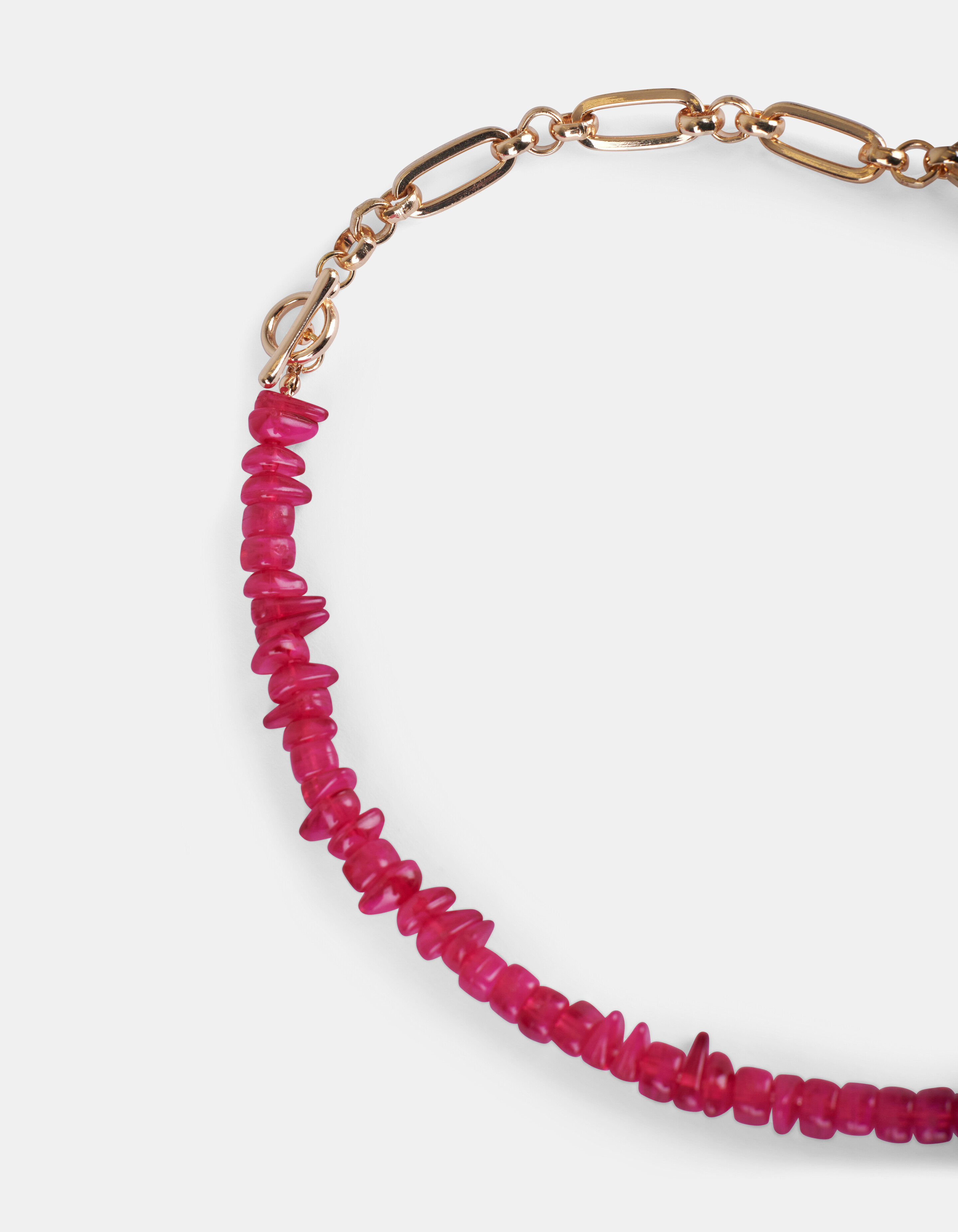 Fucsia Statement Ketting ACCESSOIRES SHOEBY
