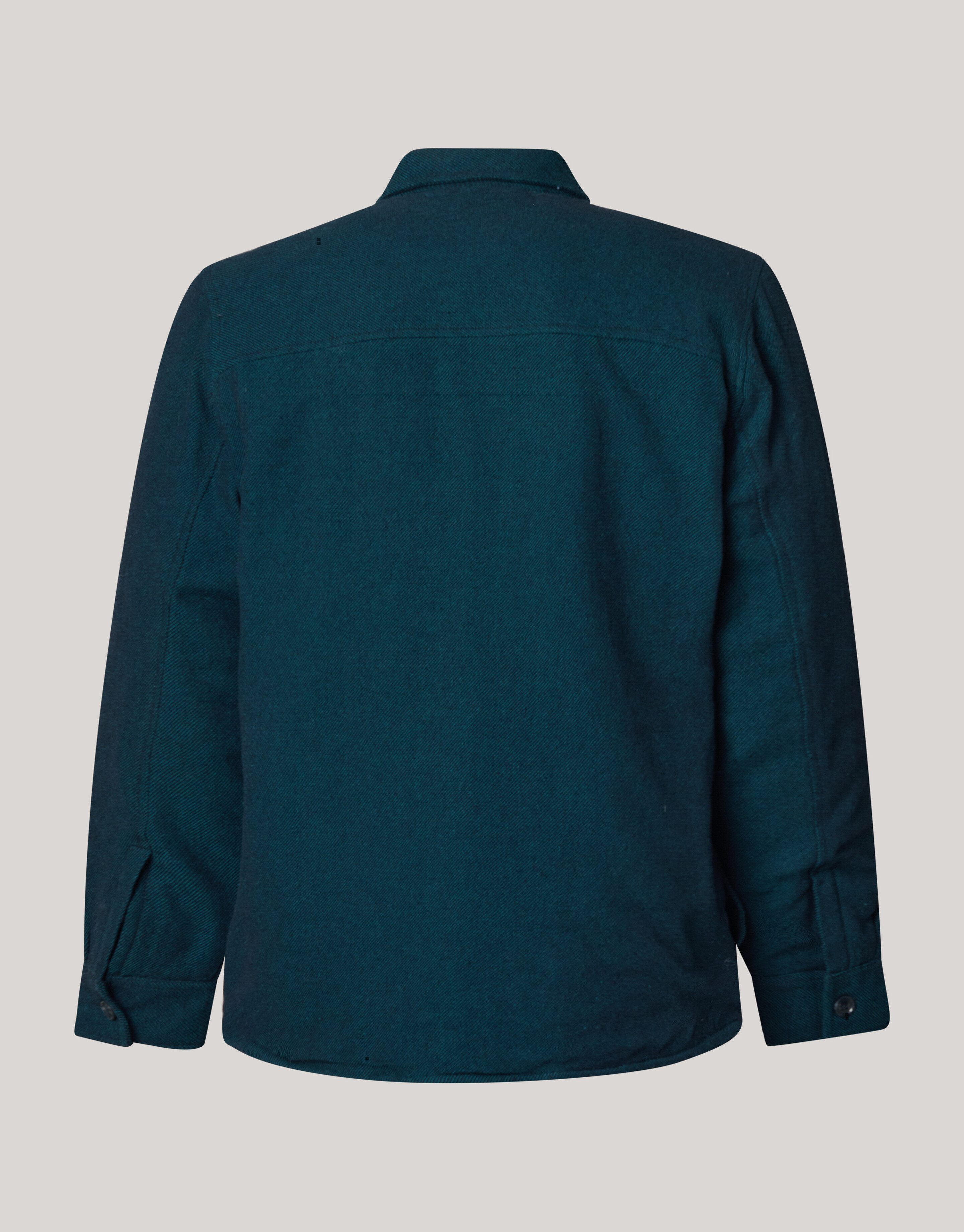 Padded Overshirt Donkergroen SHOEBY MEN
