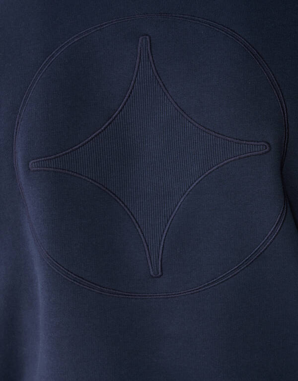 Rib Spark Sweater Donkerblauw SHOEBY MEN