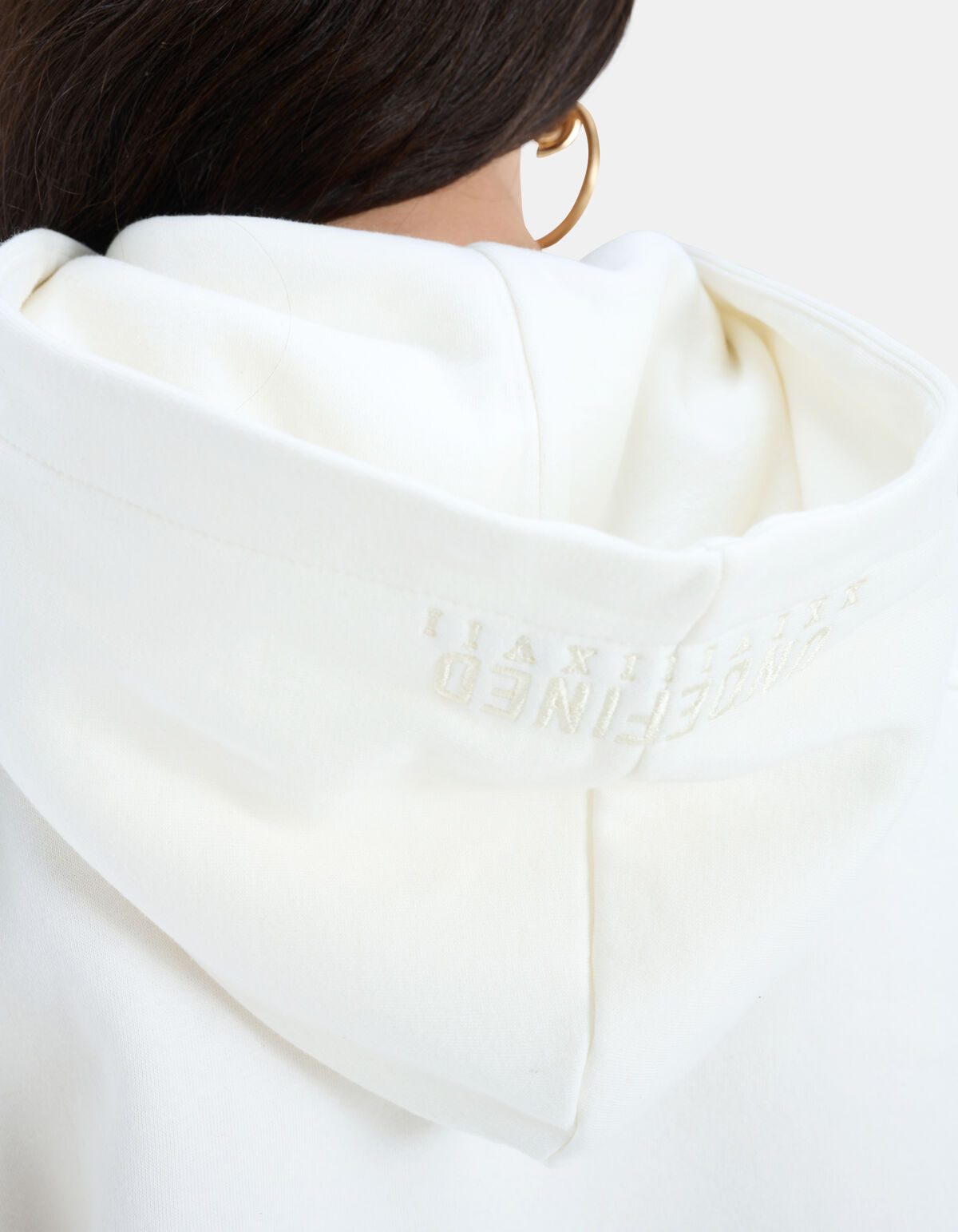 Basis Hoodie Gebroken Wit EKSEPT