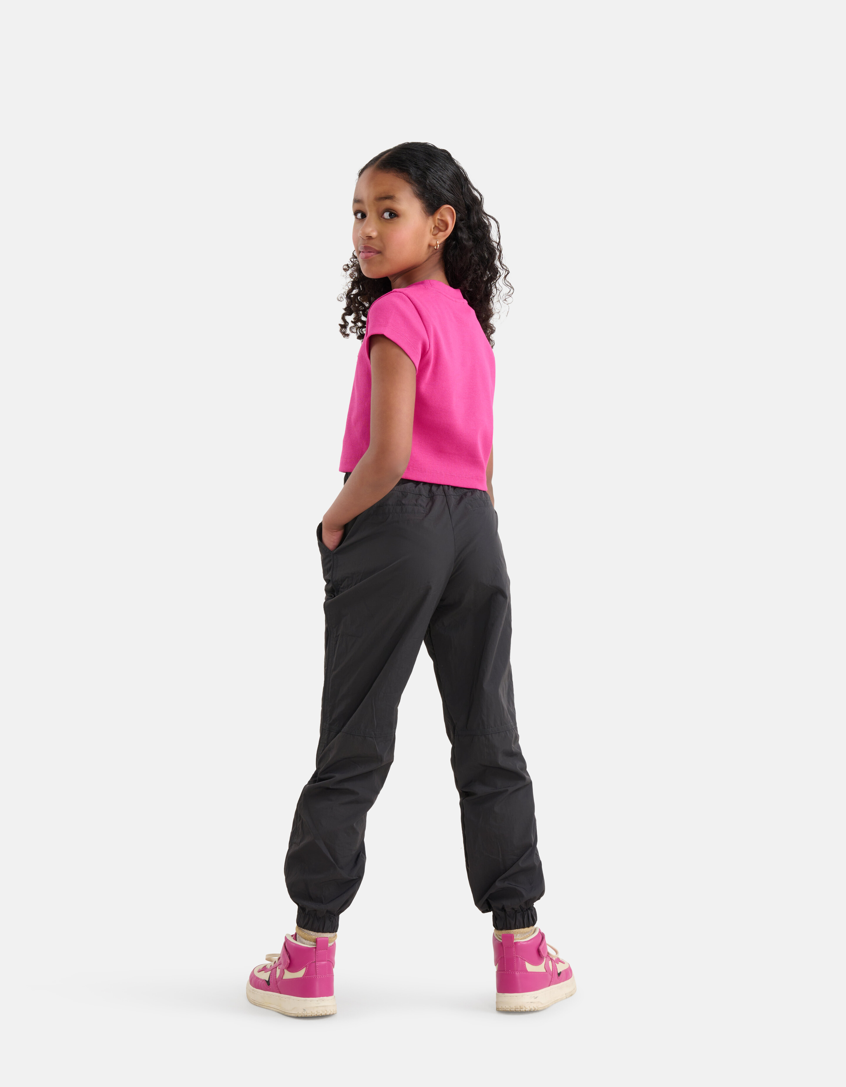 Parachute Broek Zwart SHOEBY GIRLS