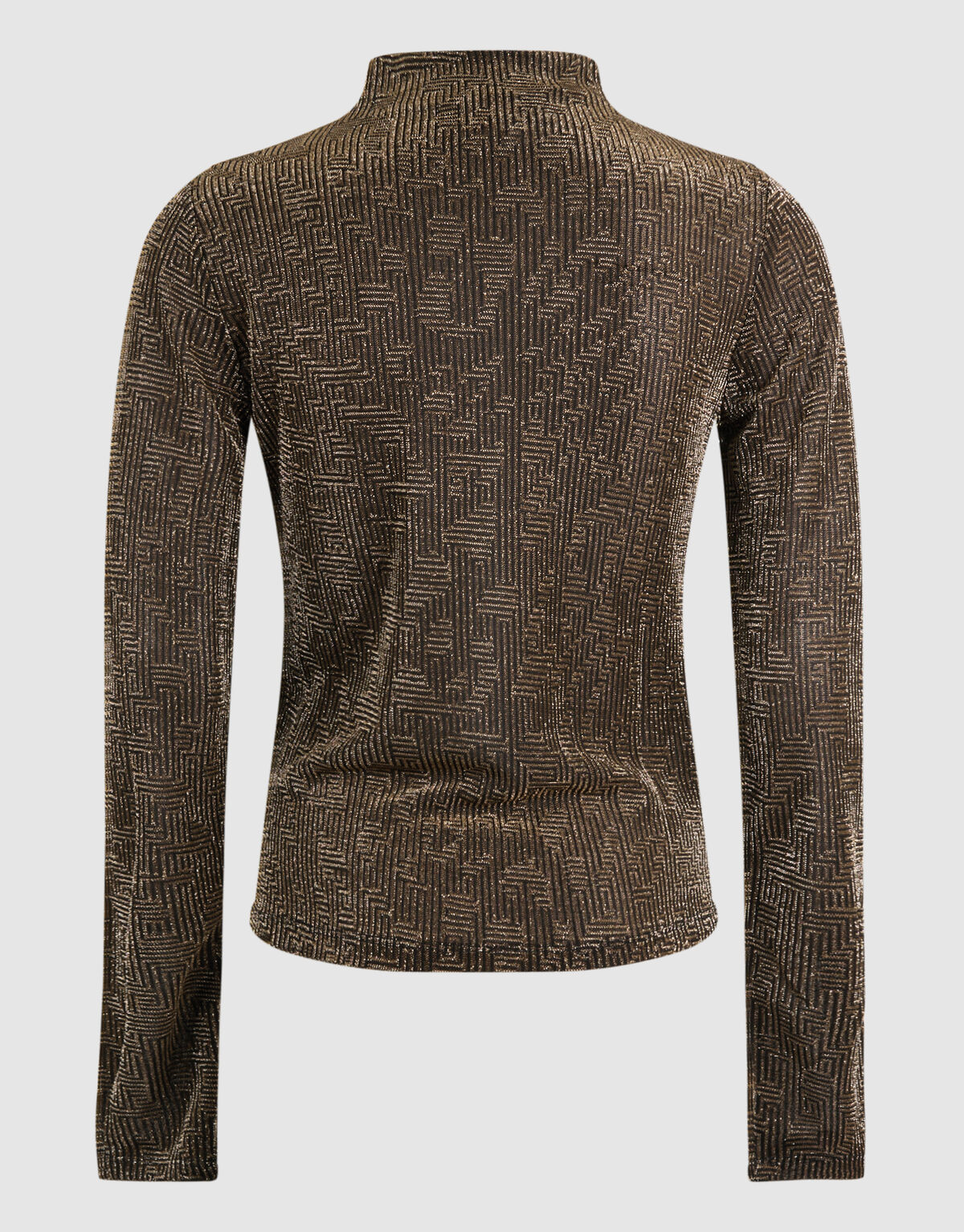 Glitter Cut Out Top Goud SHOEBY WOMEN