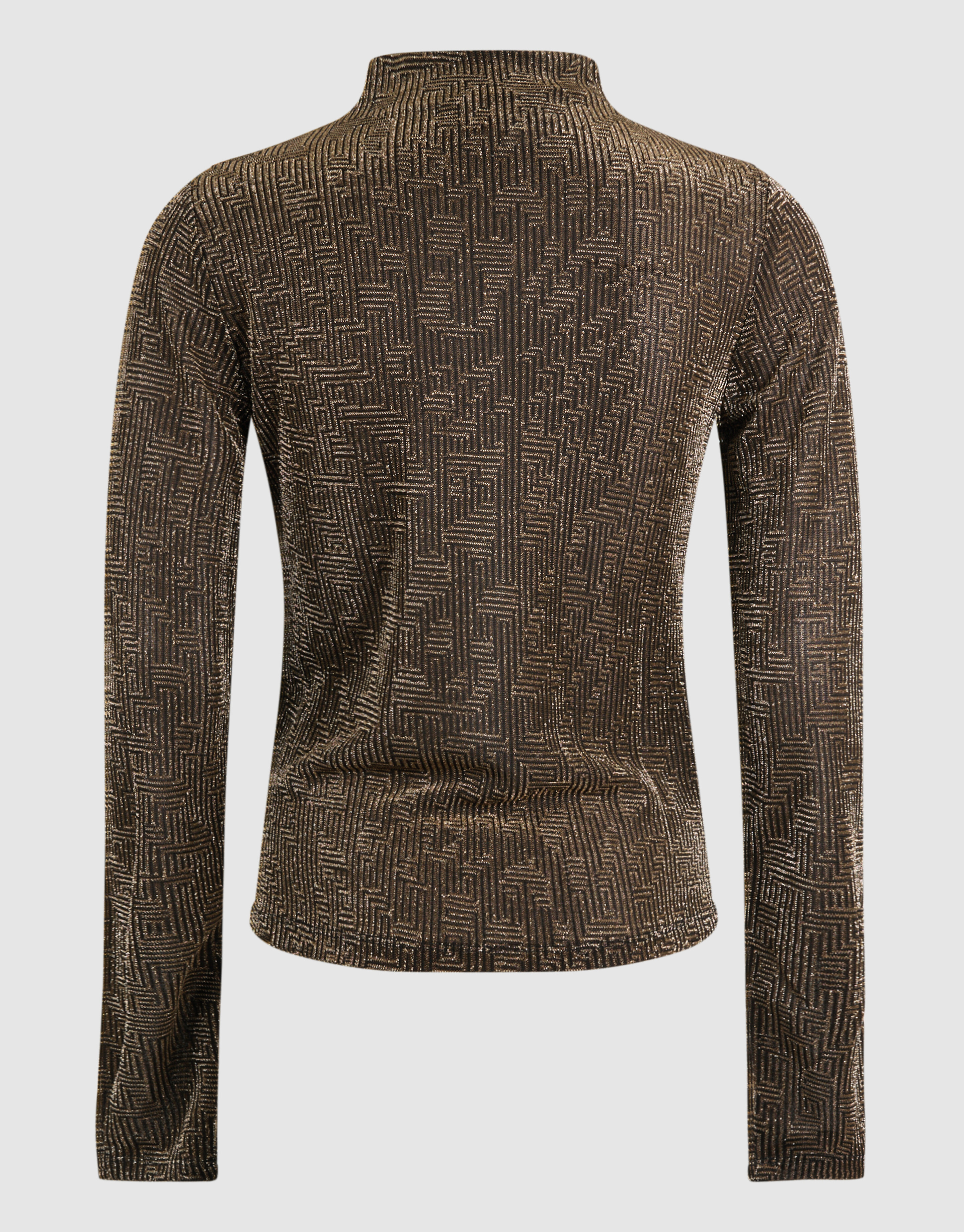 Glitter Cut Out Top Goud SHOEBY WOMEN