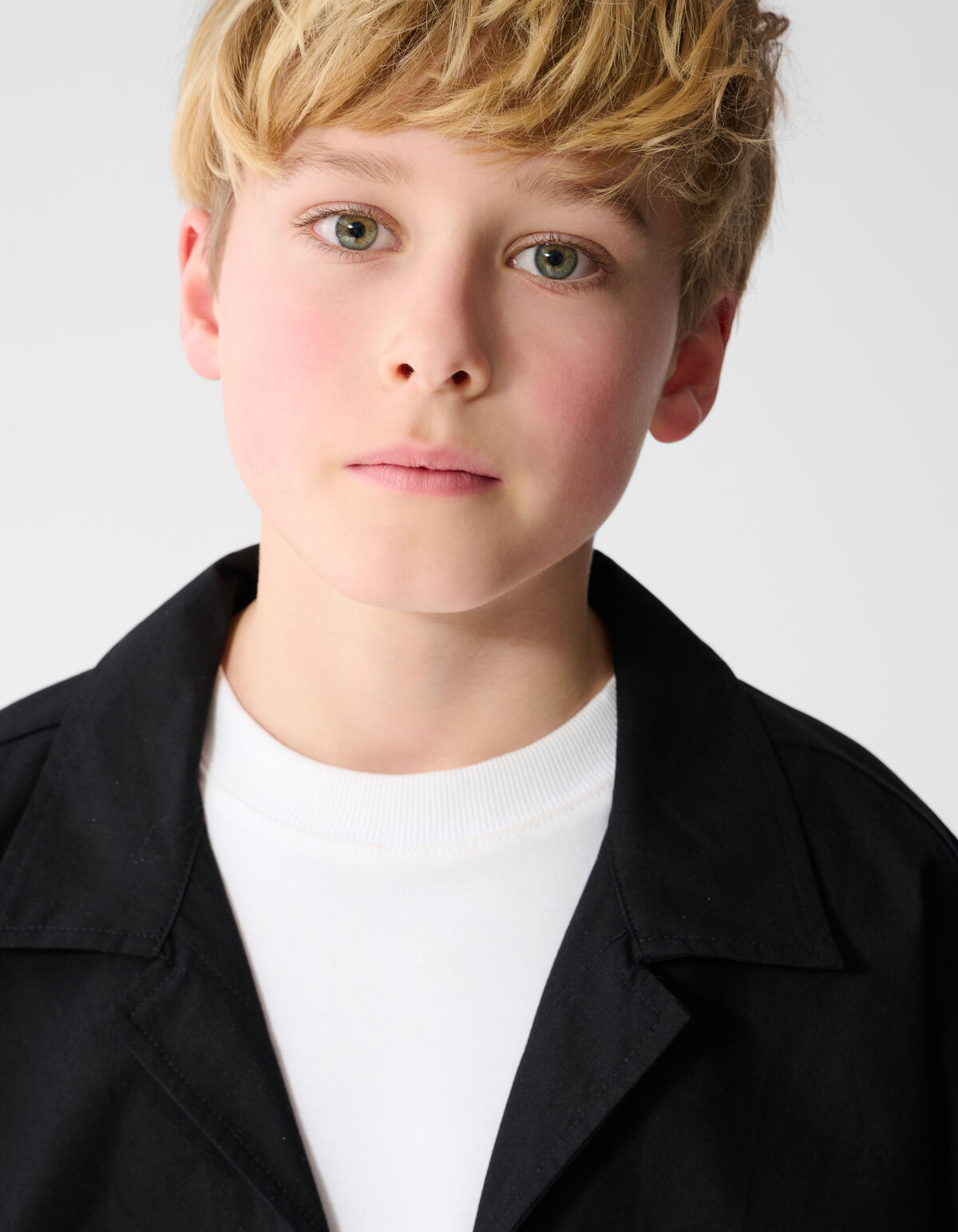 Linnen Artwork Overshirt Zwart SHOEBY BOYS