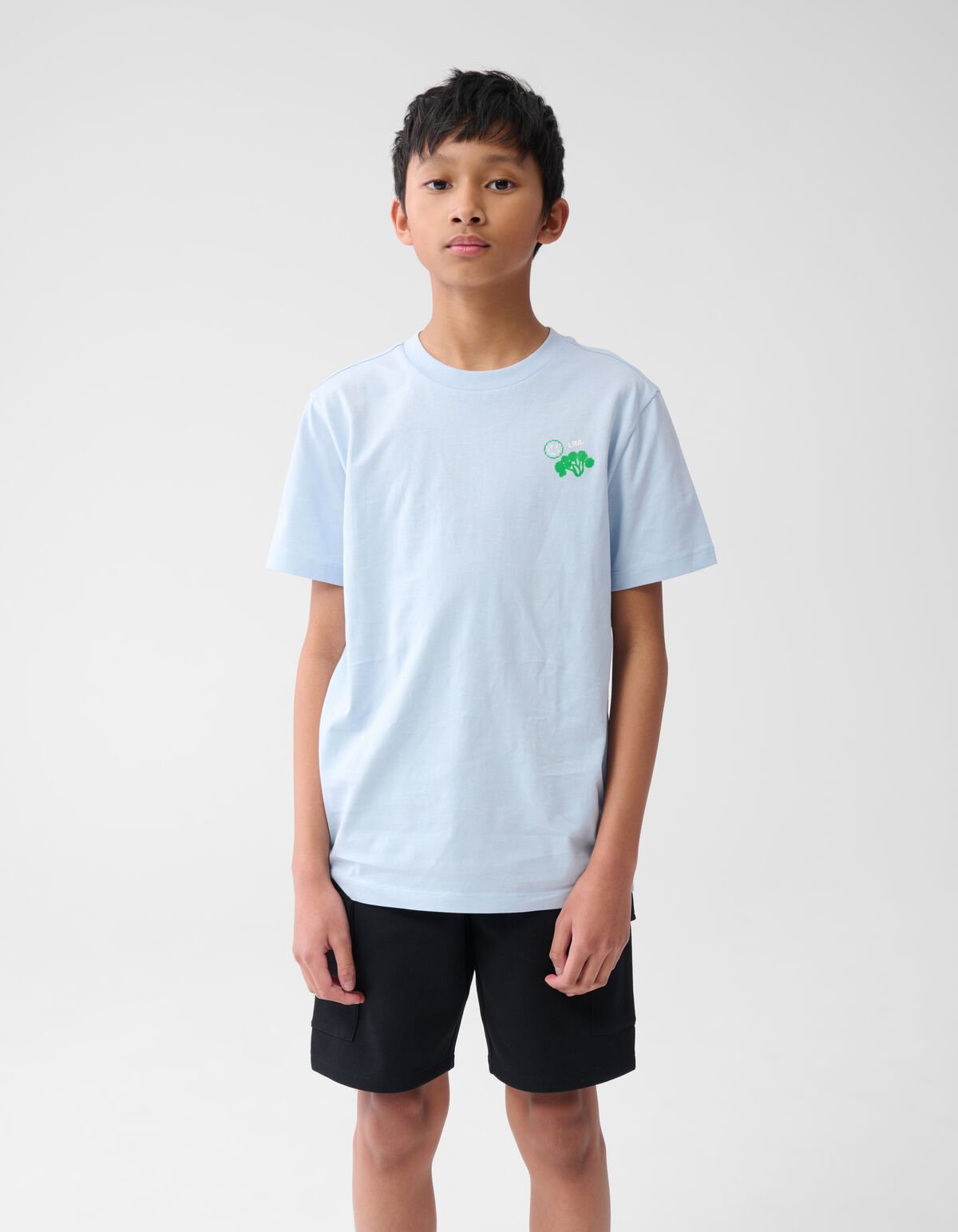 Artwork T-shirt Lichtblauw SHOEBY BOYS