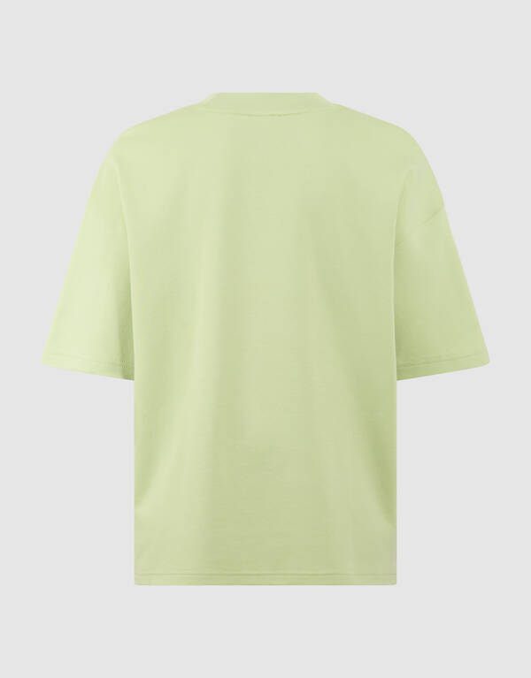 Sipping Artwork T-shirt Lichtgroen SHOEBY BOYS