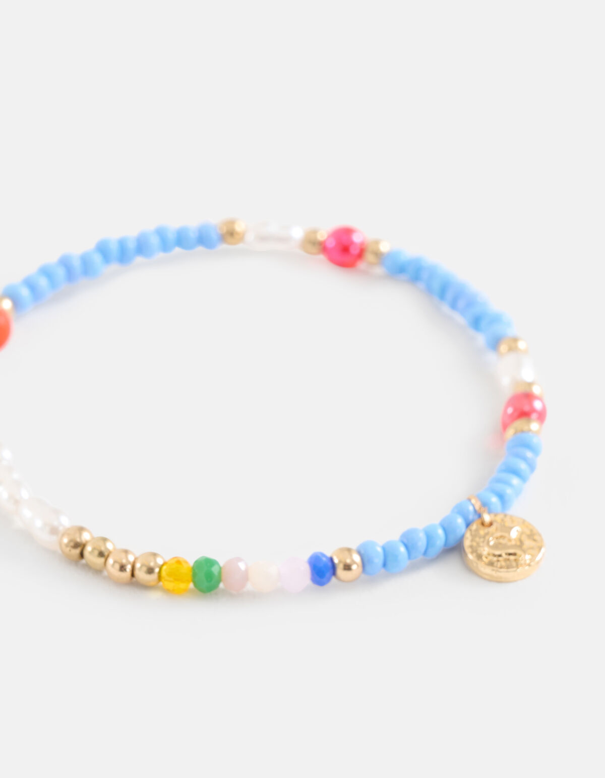 Beaded Armband Blauw SHOEBY ACCESSOIRES