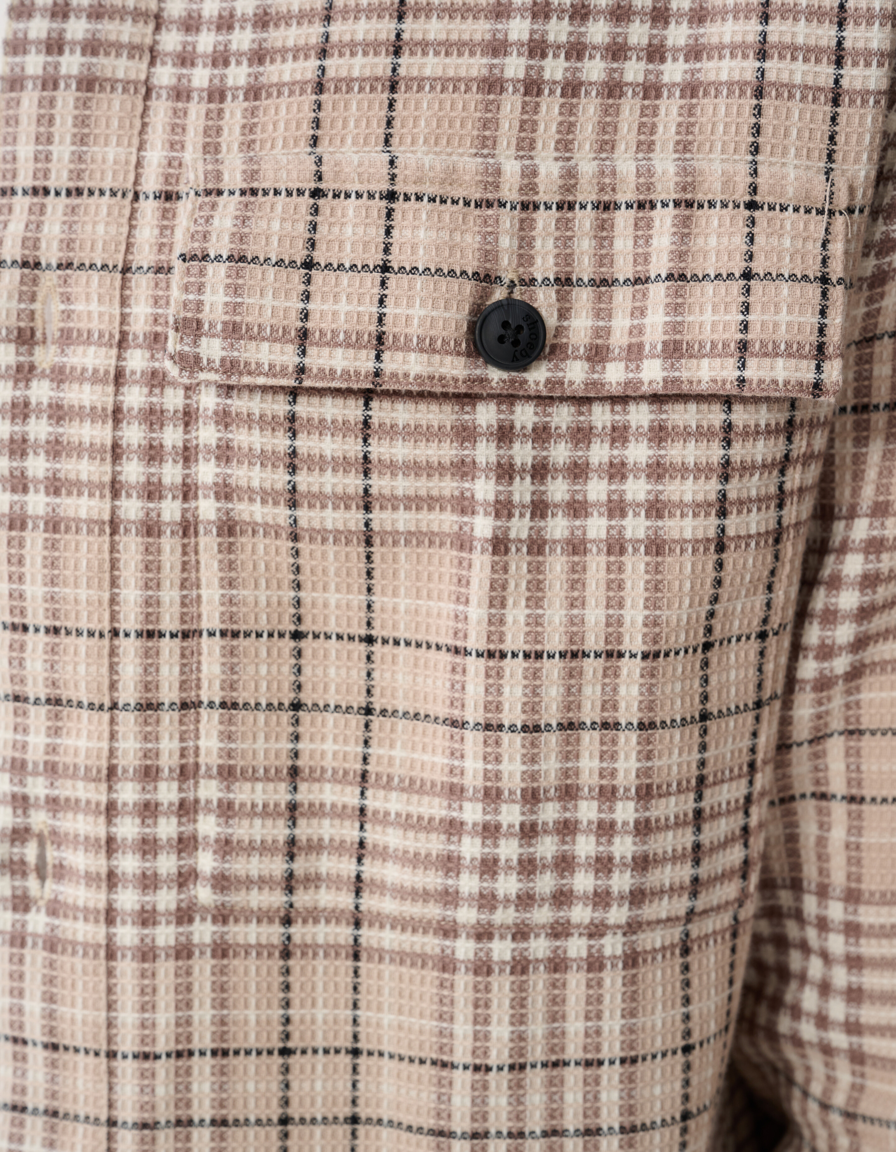 Ruiten Overshirt Zand SHOEBY MEN