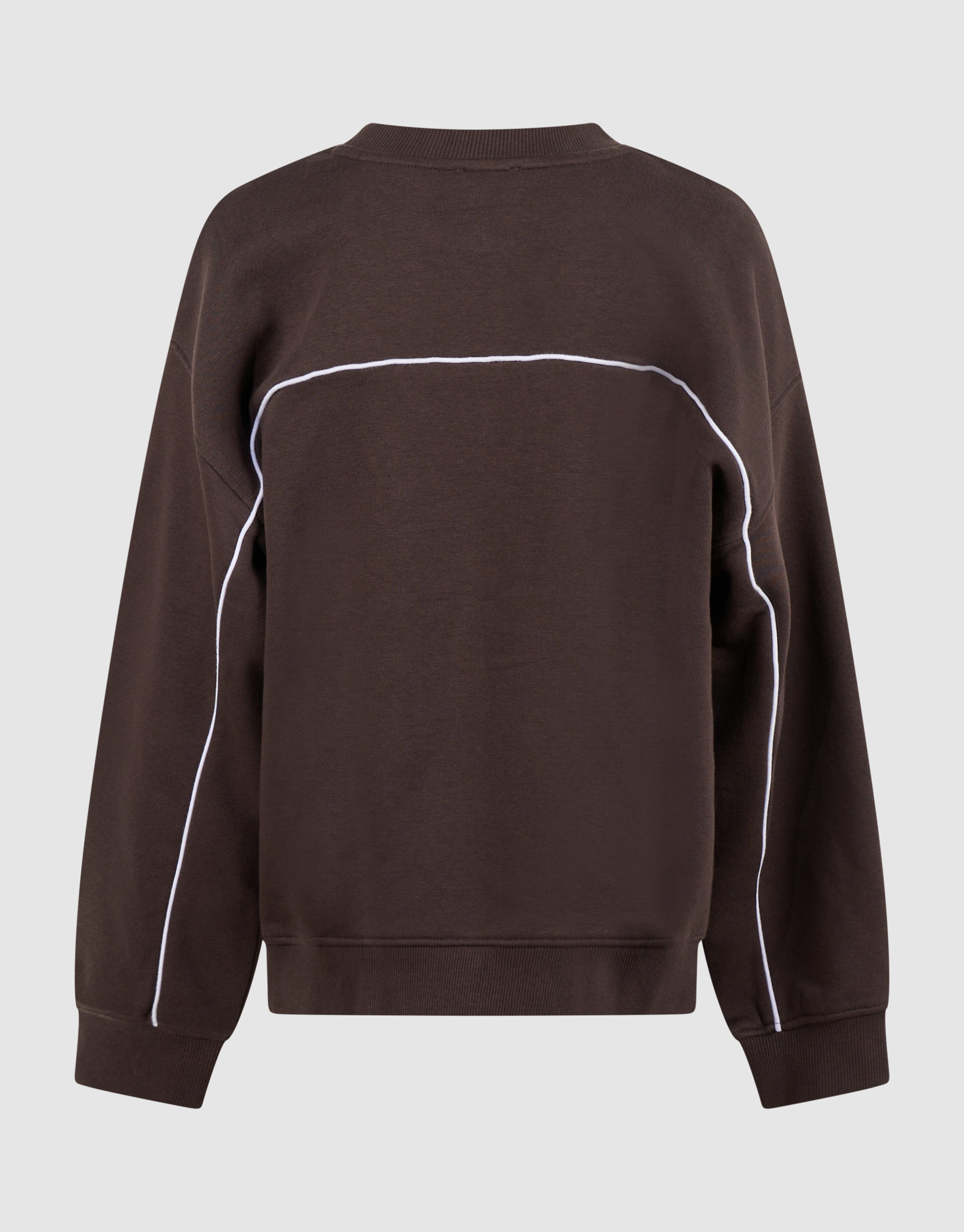 Sporty Sweater Donkerbruin SHOEBY BOYS