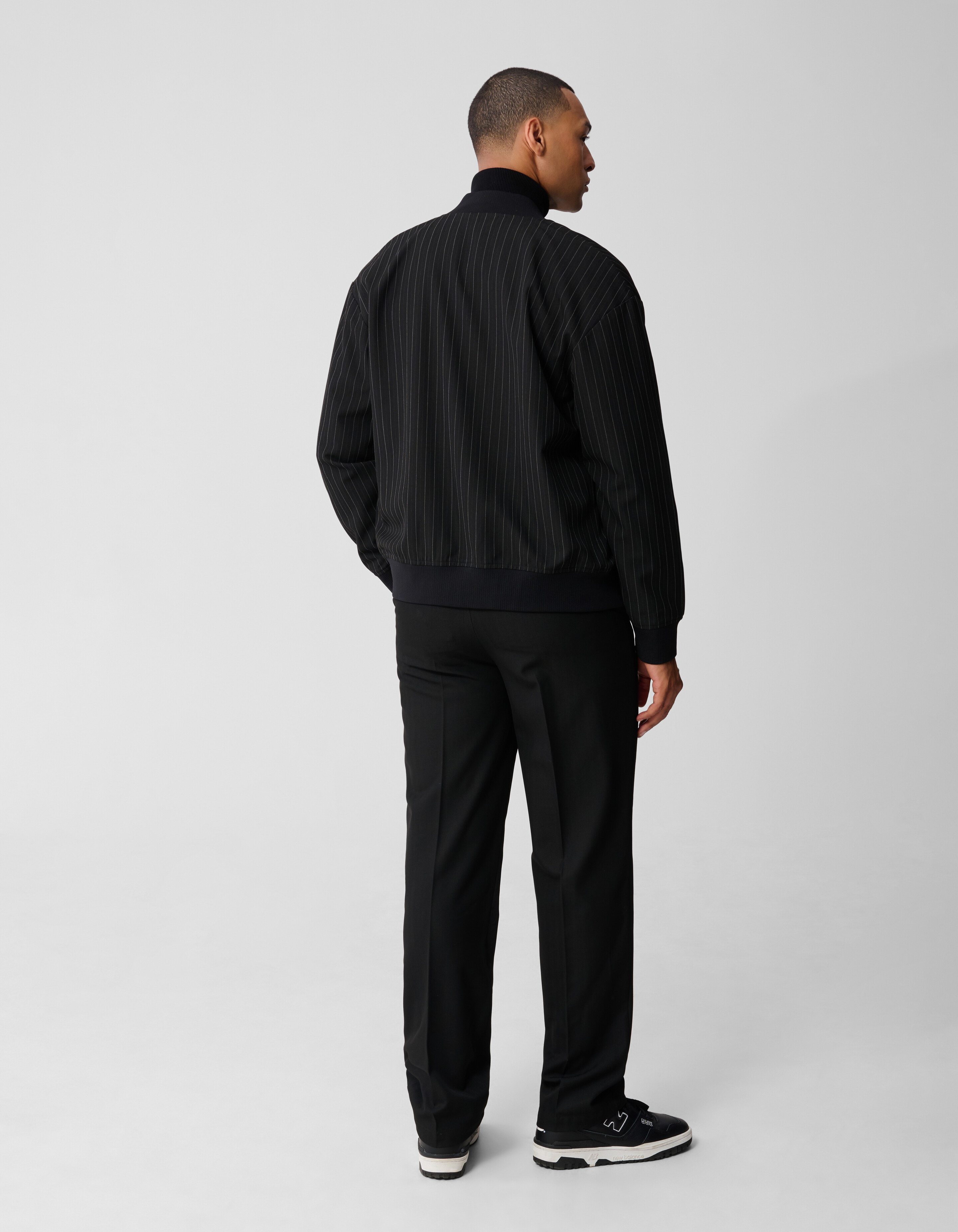 Pinstripe Bomber Jack Zwart SHOEBY MEN