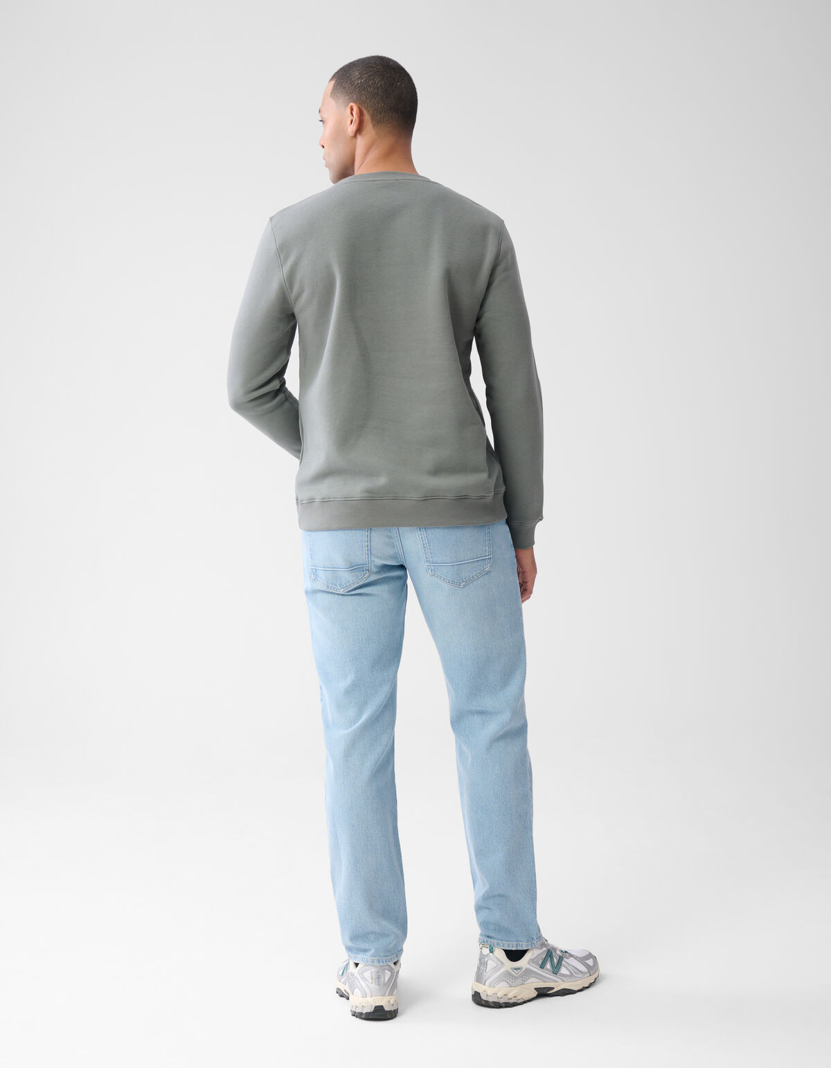 Sparkle Sweater Donkergroen SHOEBY MEN