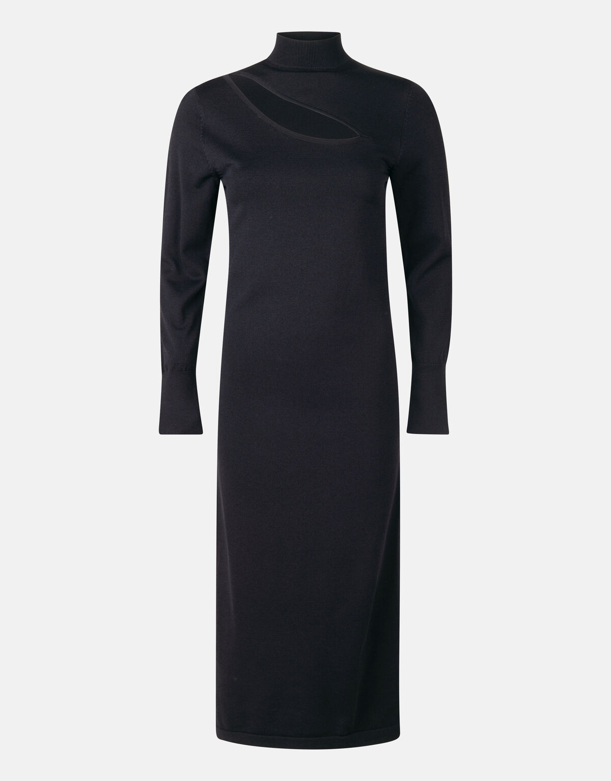 Cut Out Jurk Zwart SHOEBY WOMEN