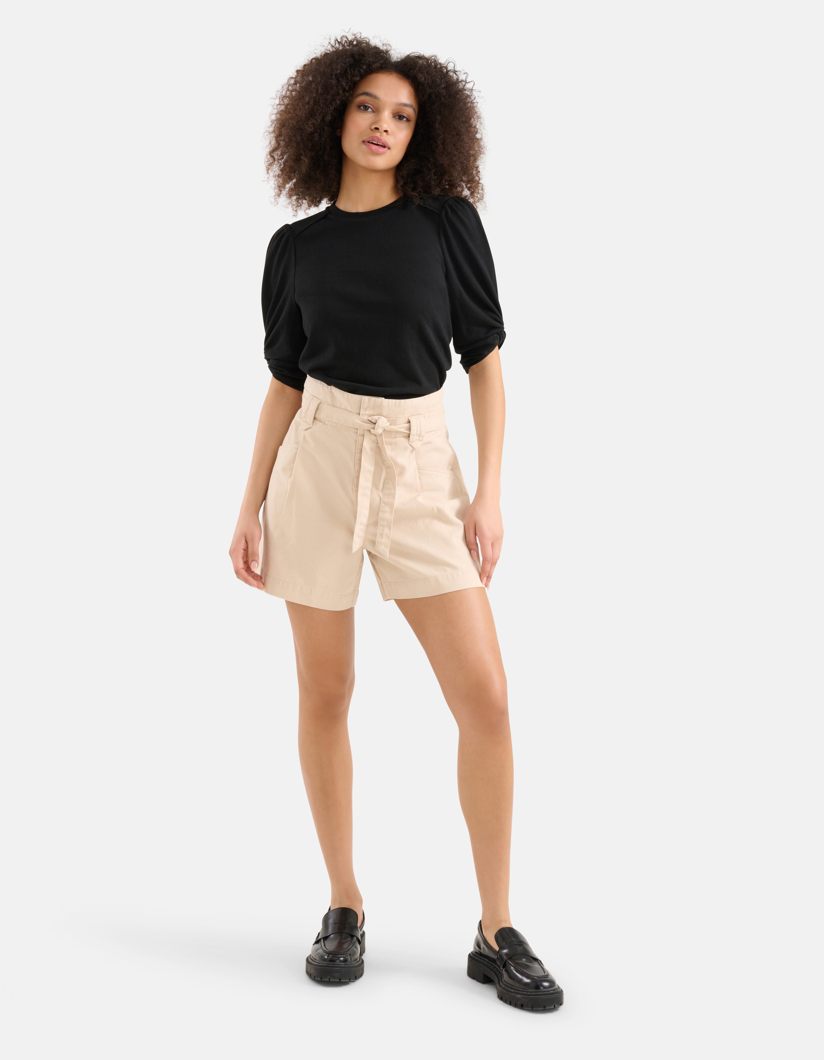 Twill Short Beige SHOEBY WOMEN