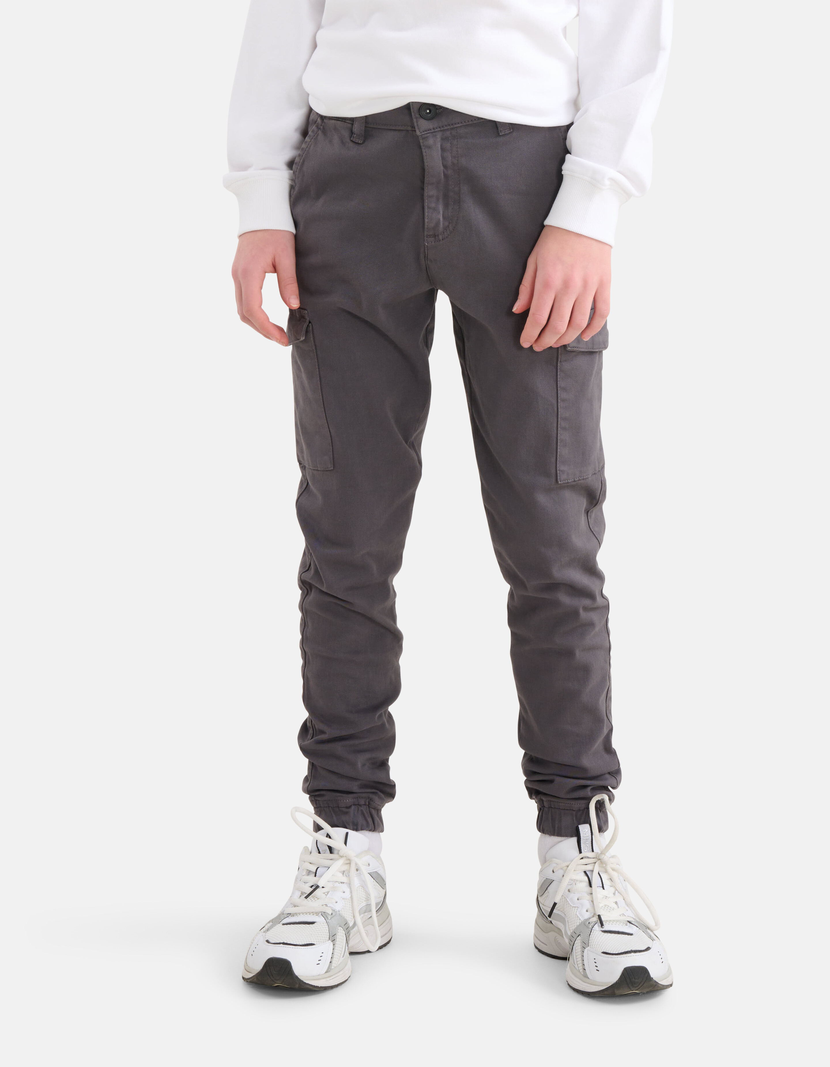 Cargo Broek Donkergrijs SHOEBY BOYS