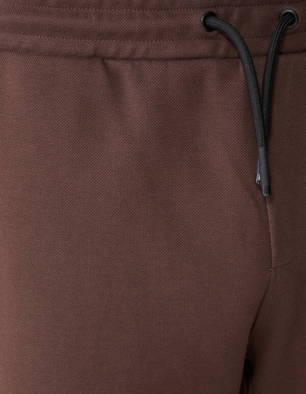 Pique Short Donkerbruin SHOEBY MEN