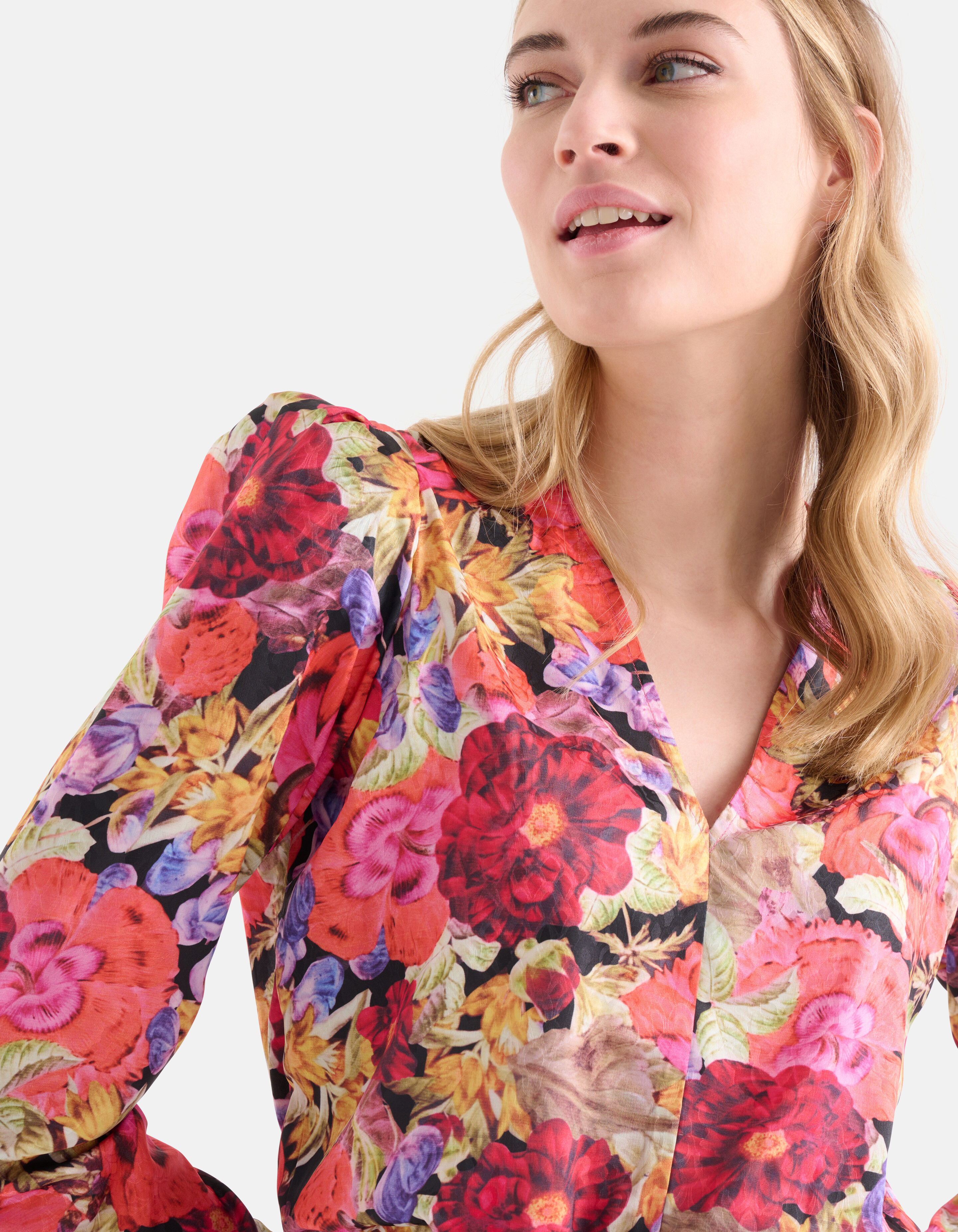 Vintage Bloemenprint Jurk SHOEBY WOMEN