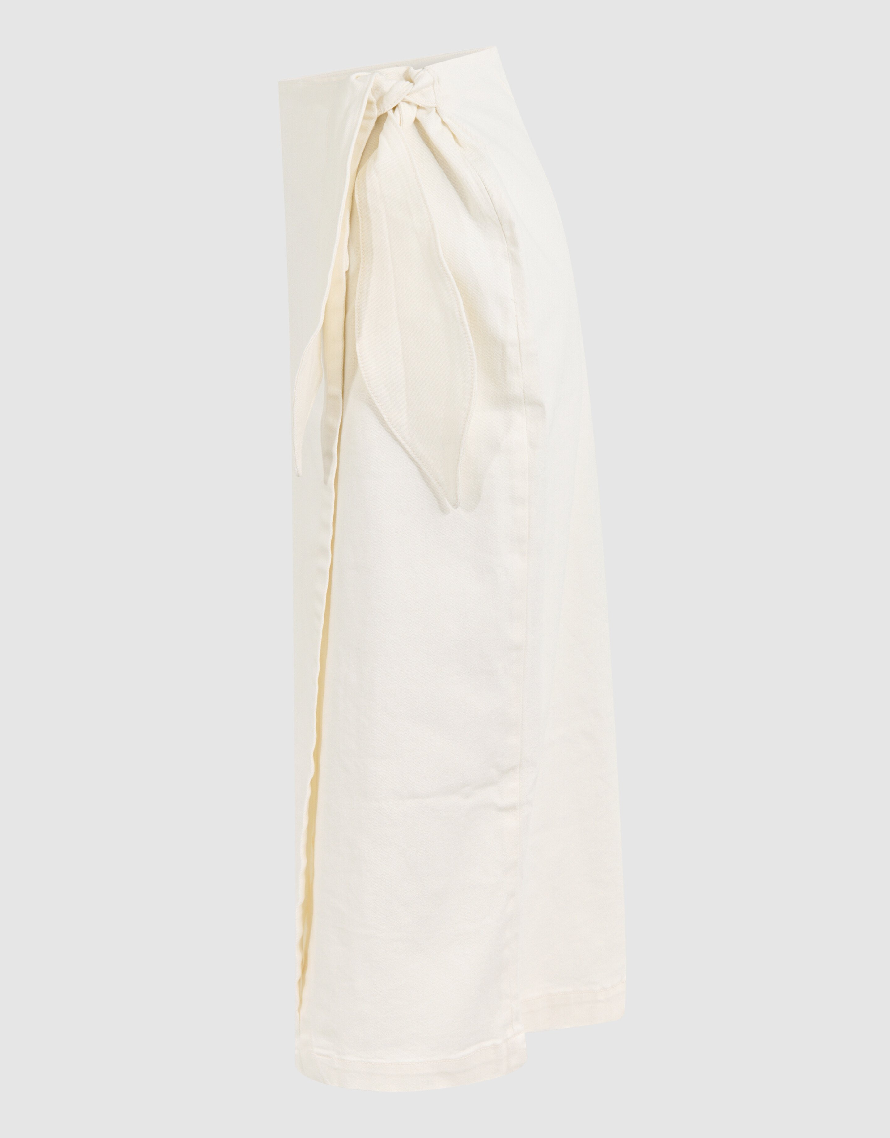 Denim Midi Rok Gebroken Wit By Fred SHOEBY WOMEN