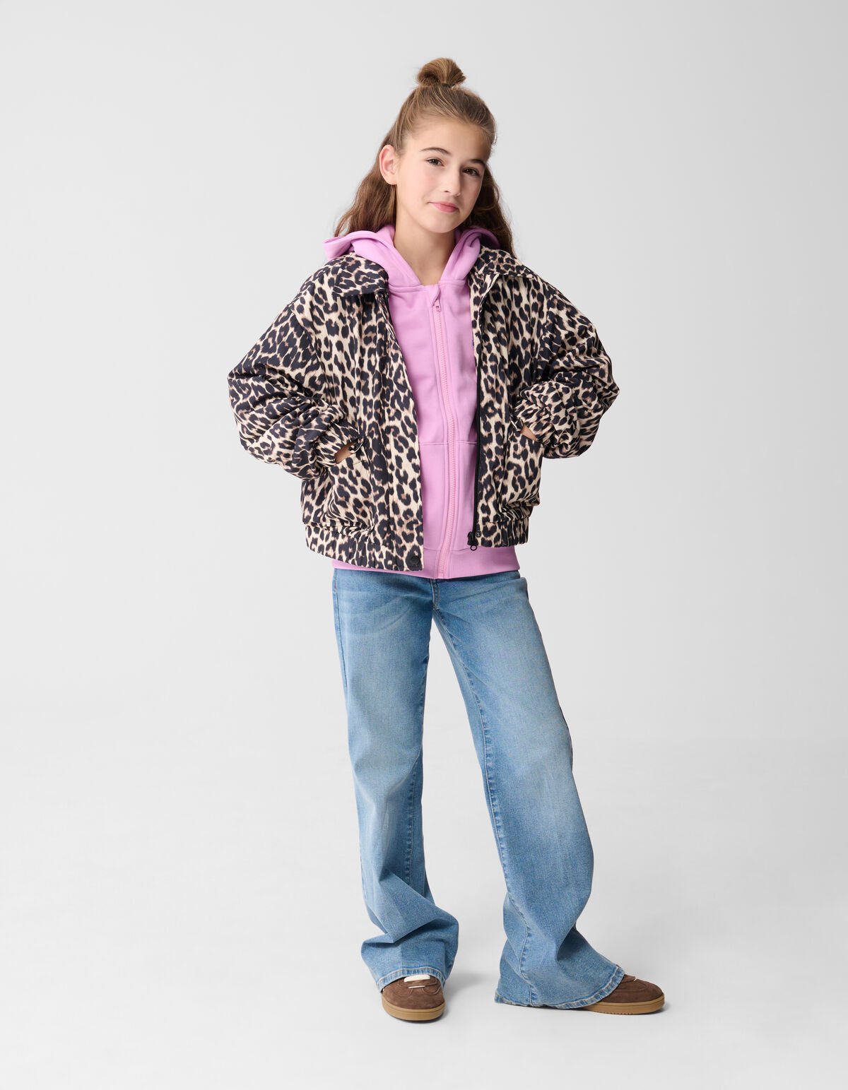 Leopard Jack Lichtbruin SHOEBY GIRLS