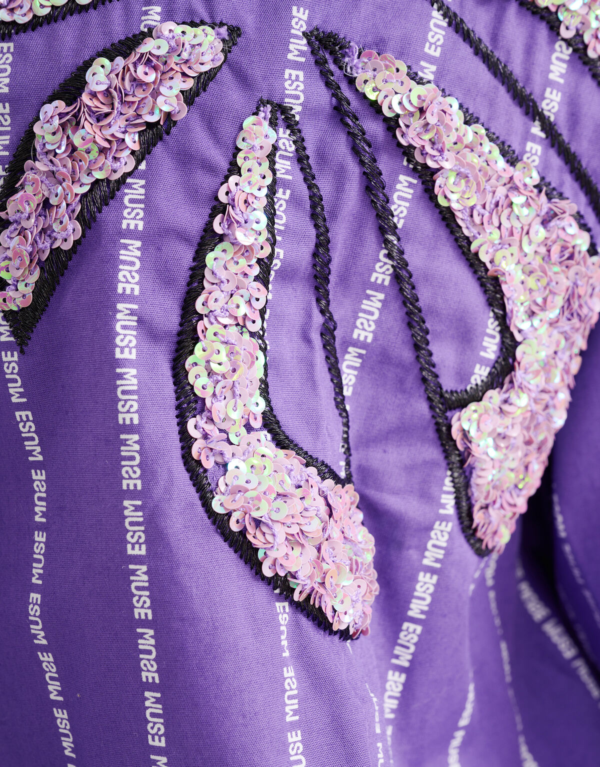 Pinstripe Blouse Paars SHOEBY WOMEN