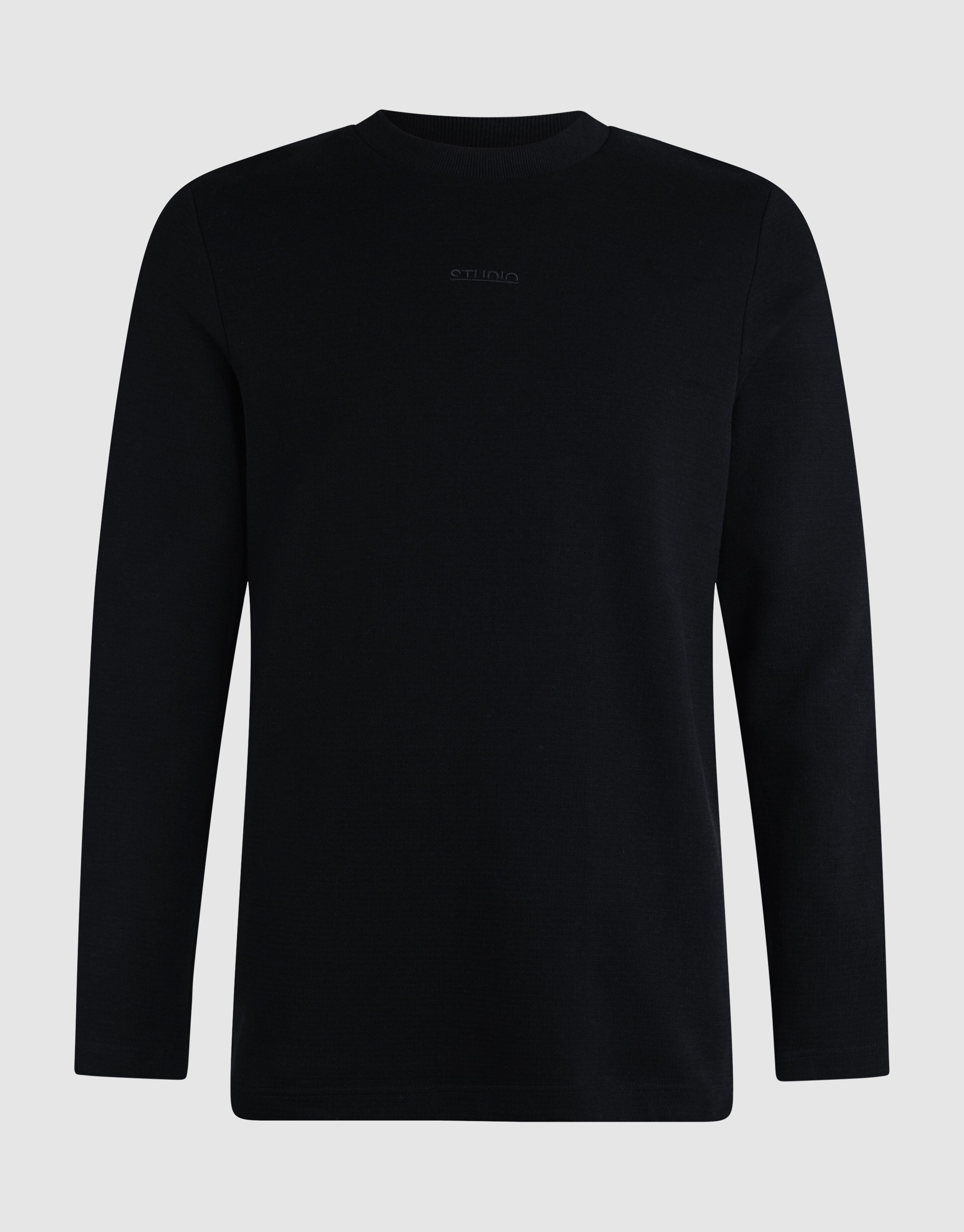 Studio Structuur T-shirt Zwart SHOEBY MEN