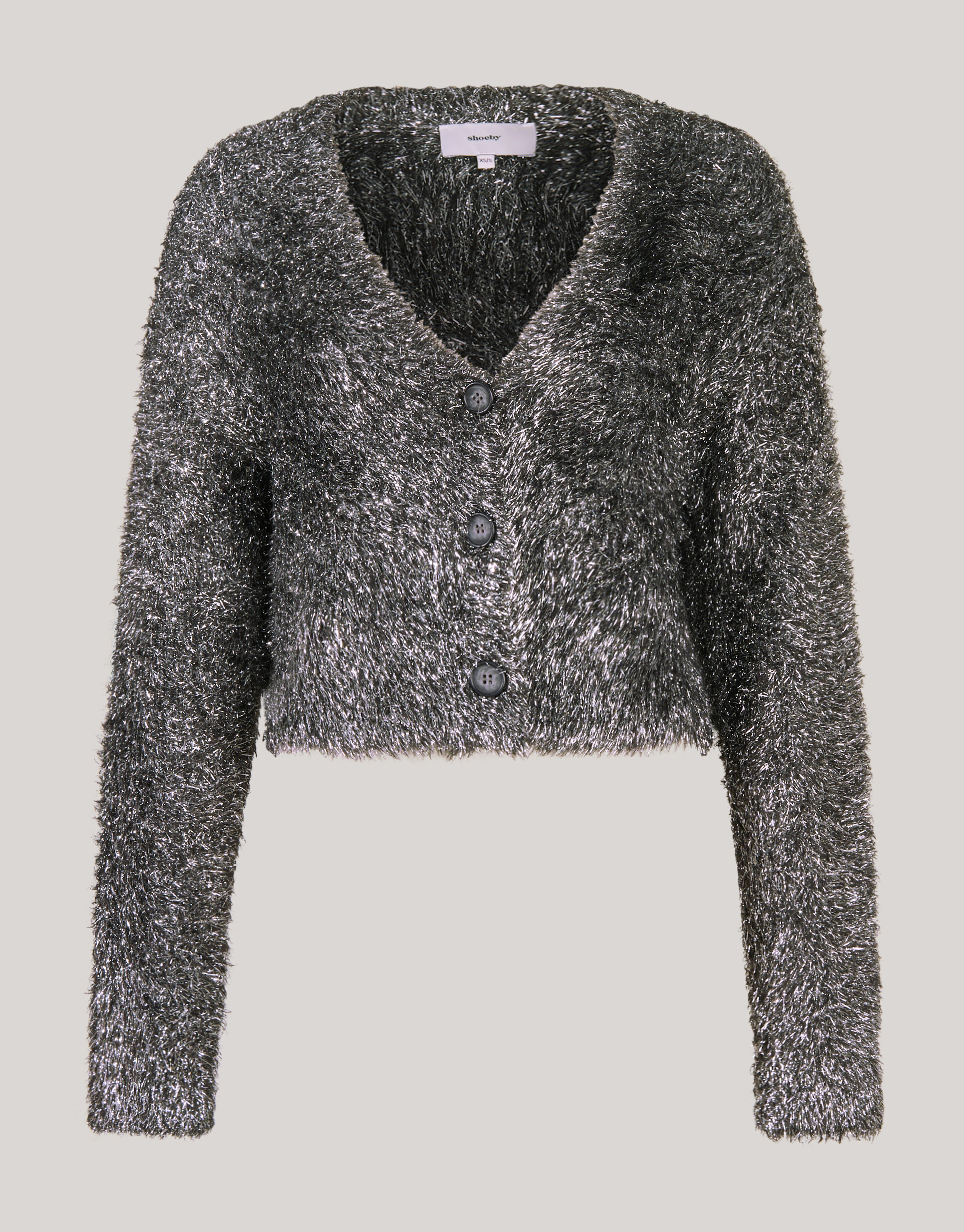 Fluffy Vest Zilver SHOEBY WOMEN