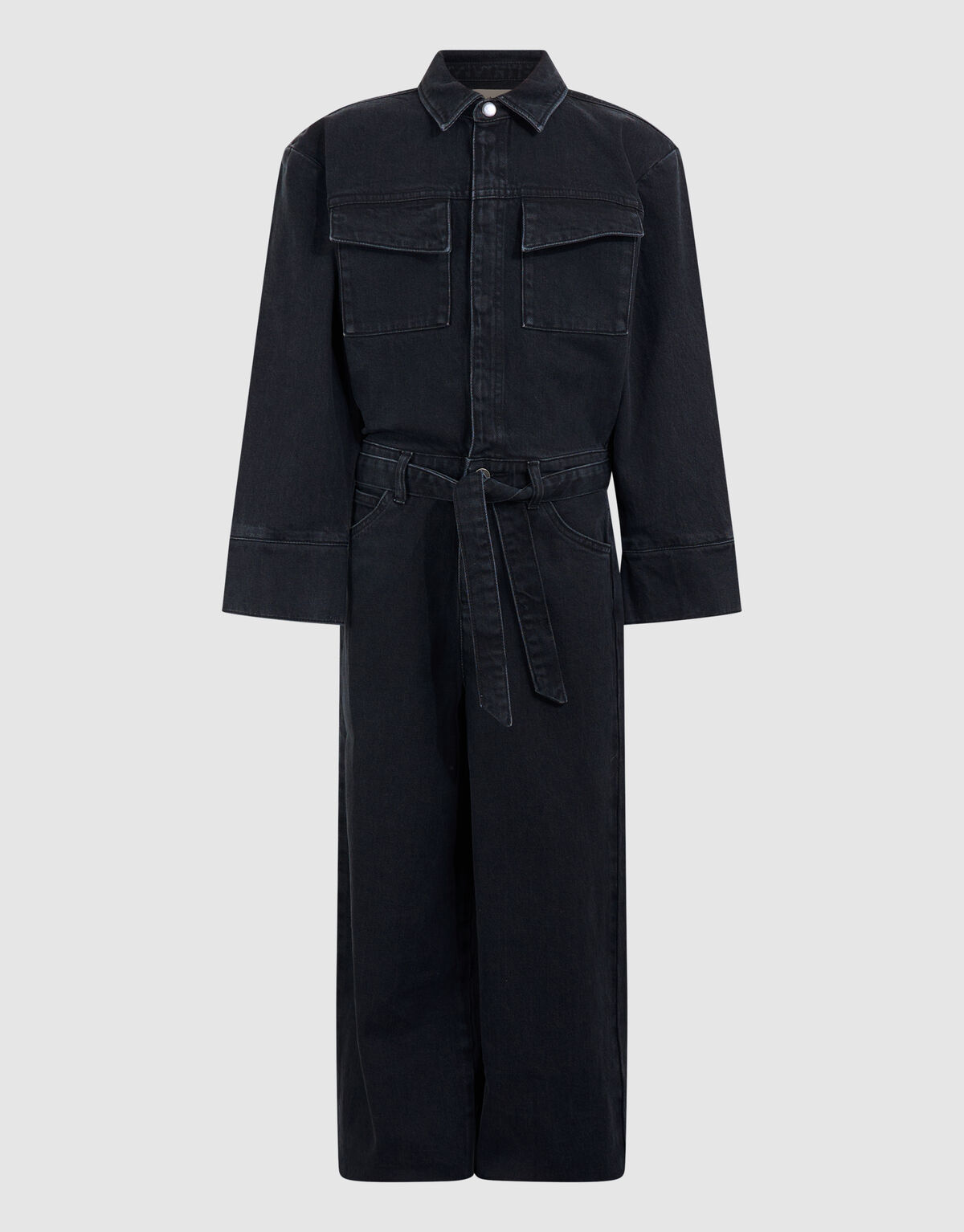 Denim Jumpsuit Zwart SHOEBY GIRLS