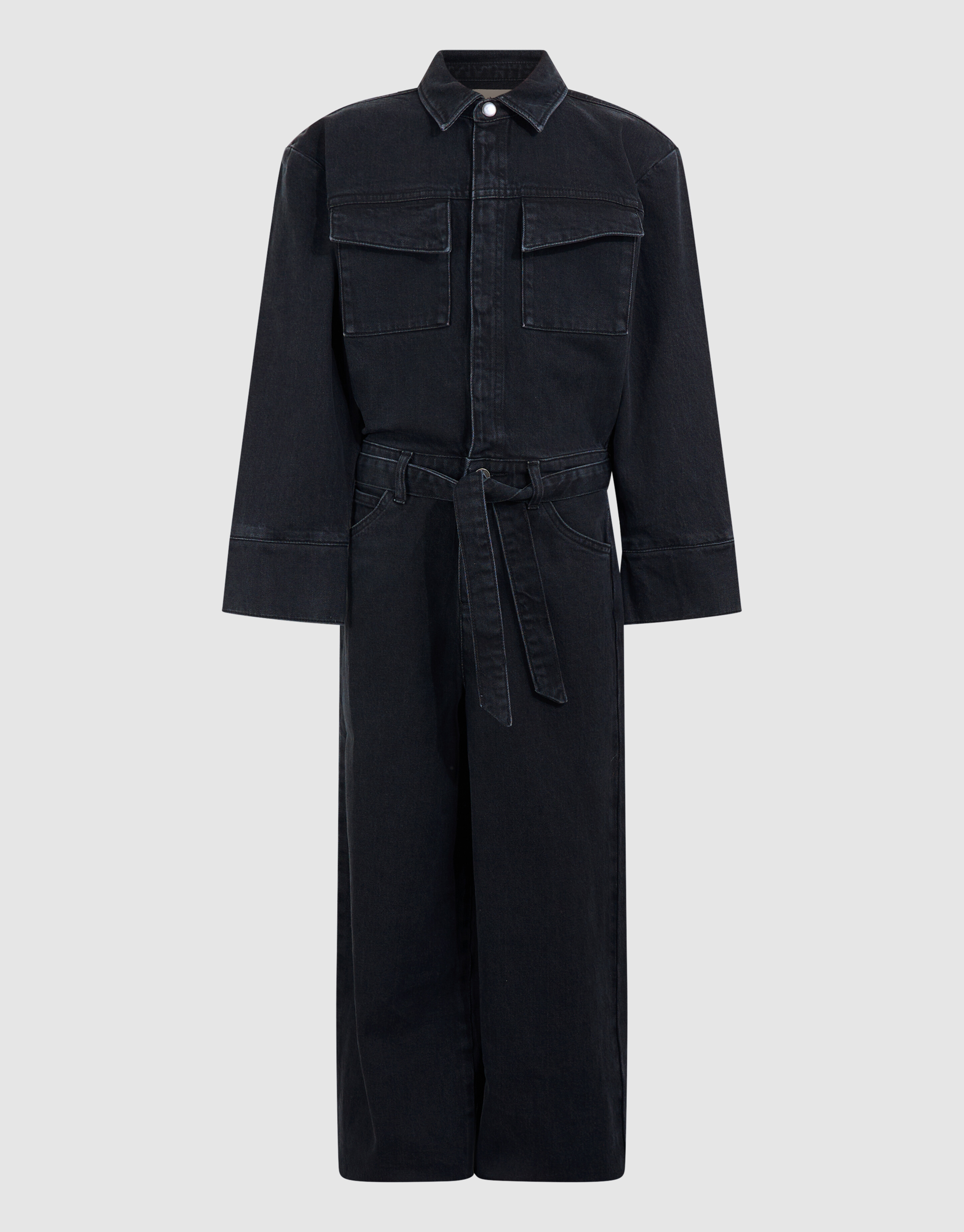 Denim Jumpsuit Zwart SHOEBY GIRLS