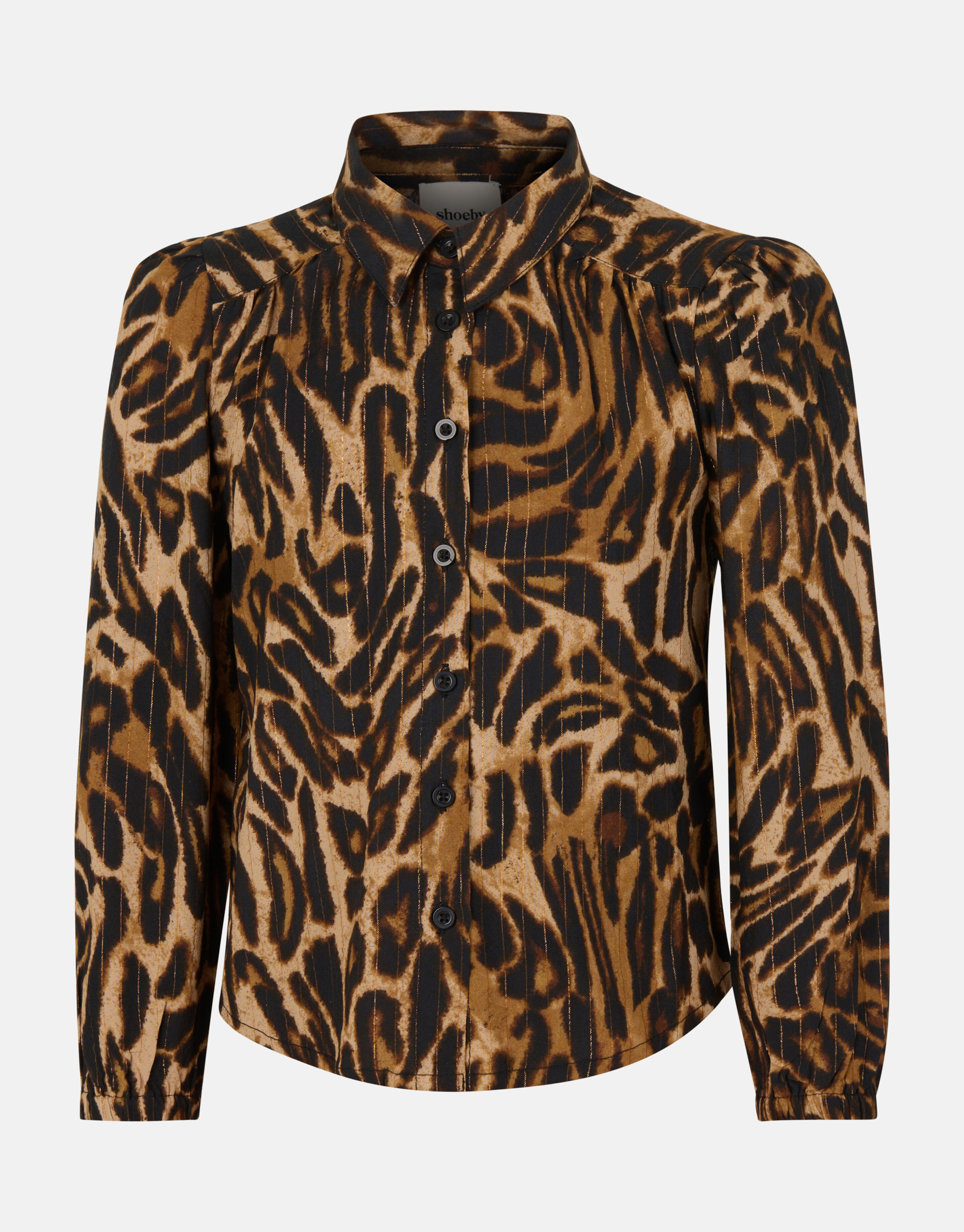 Leopard Blouse Bruin SHOEBY GIRLS