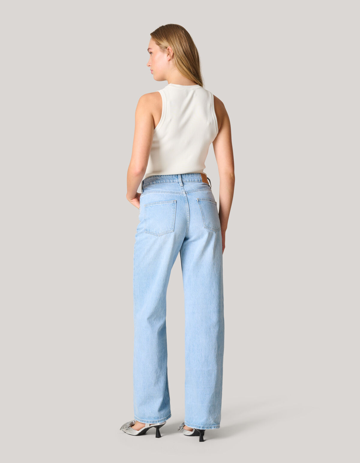 Halter Top Gebroken Wit SHOEBY WOMEN