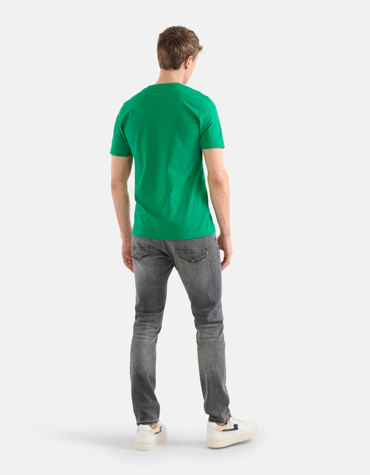 Artwork T-shirt Groen SHOEBY MEN