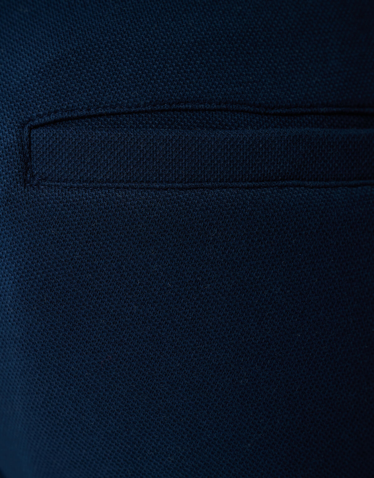 Pique Logo Short Blauw SHOEBY MEN